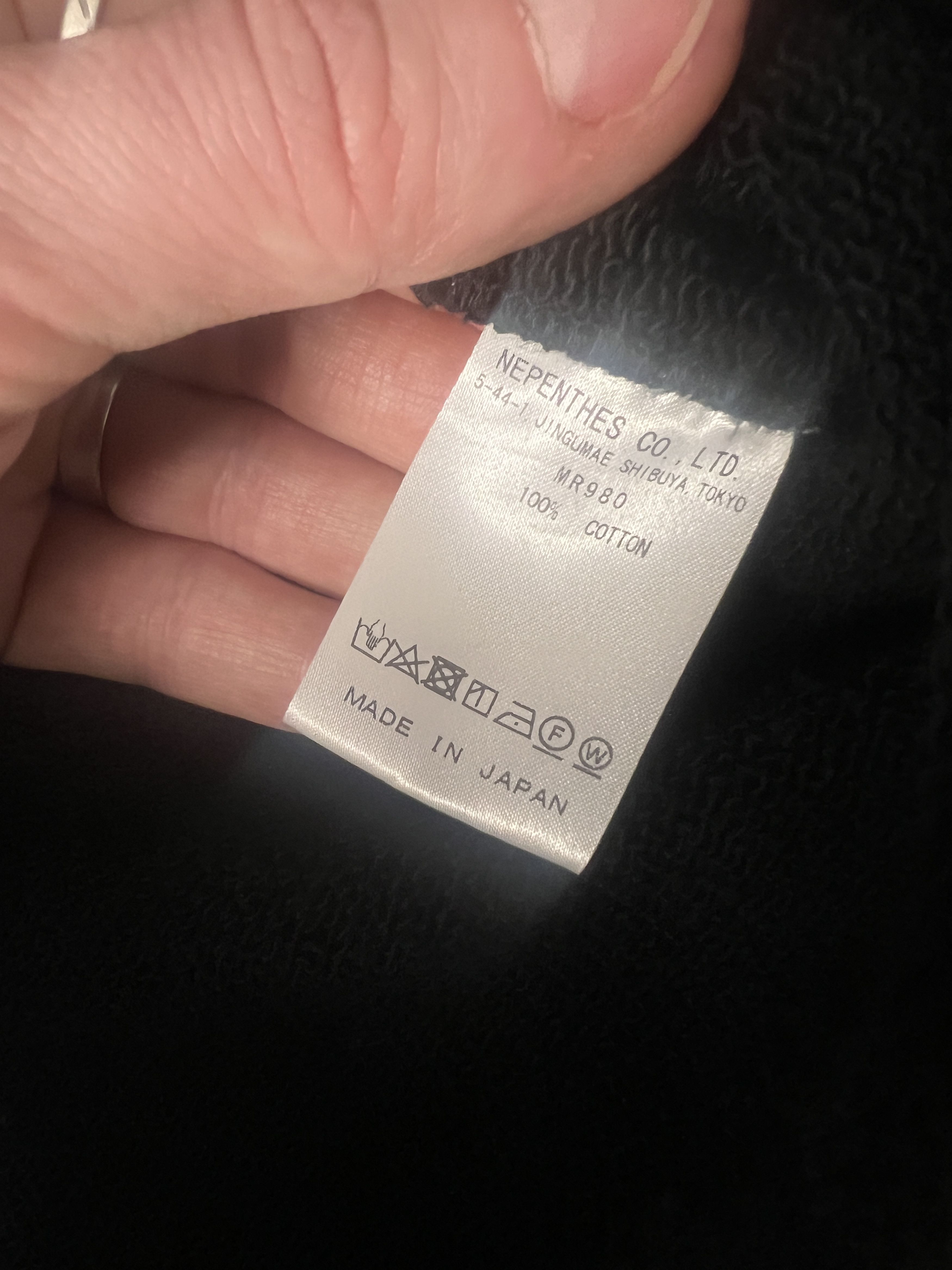 Nepenthes AIE New York SPO Hoodie black Size Size US M / EU 48-50 / 2 - 6 Thumbnail