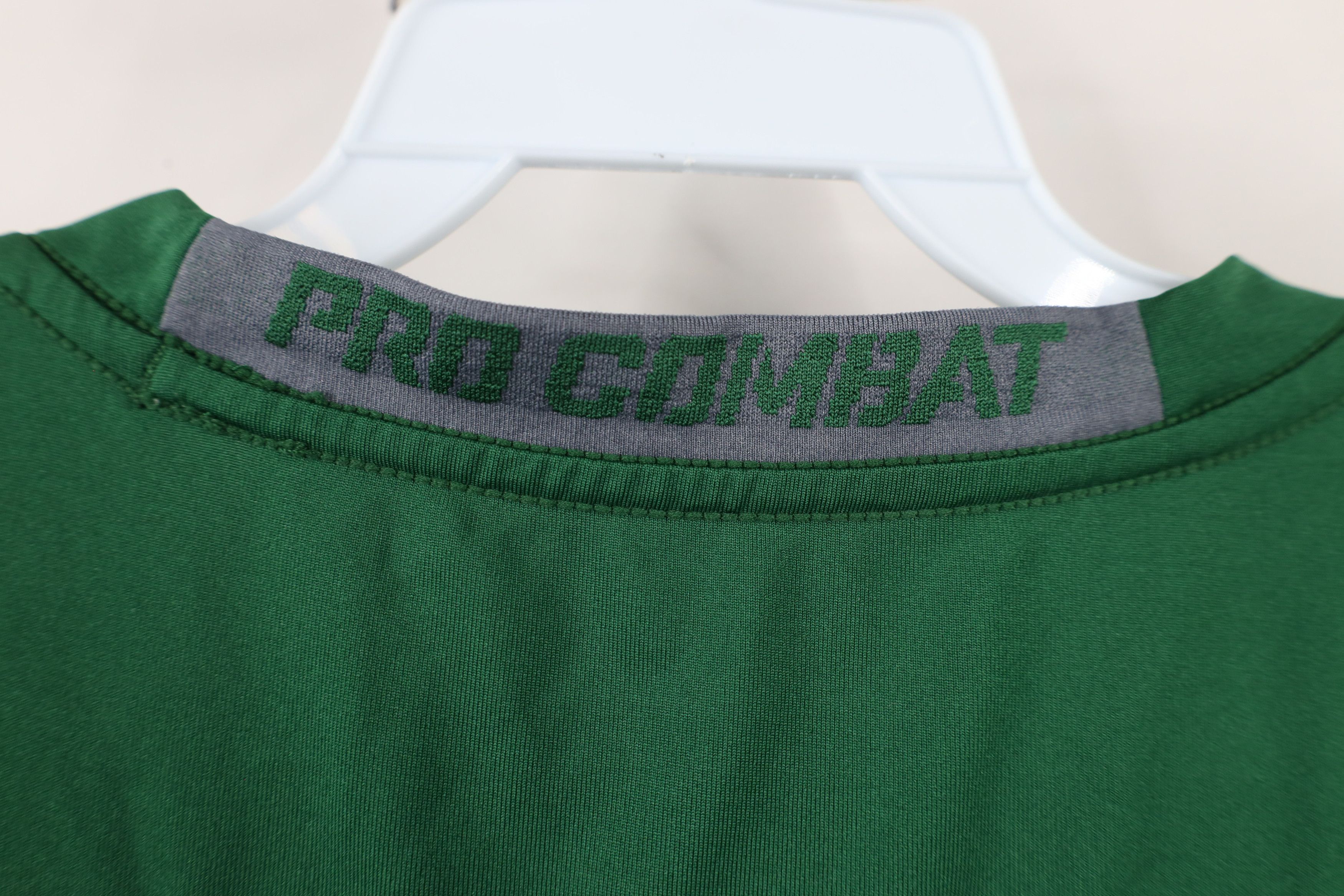 Vintage Vintage Pro Combat Compression Gym Training T-Shirt Green Size US L / EU 52-54 / 3 - 11 Thumbnail