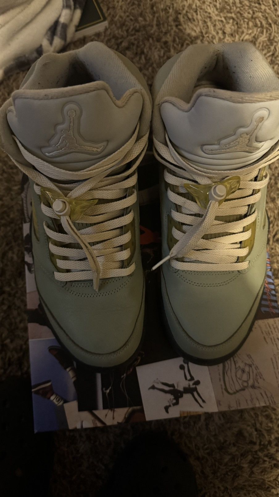 Jordan Brand Air Jordan 5 Retro 'Jade Horizon' Size US 9.5 / EU 42-43 - 2 Thumbnail