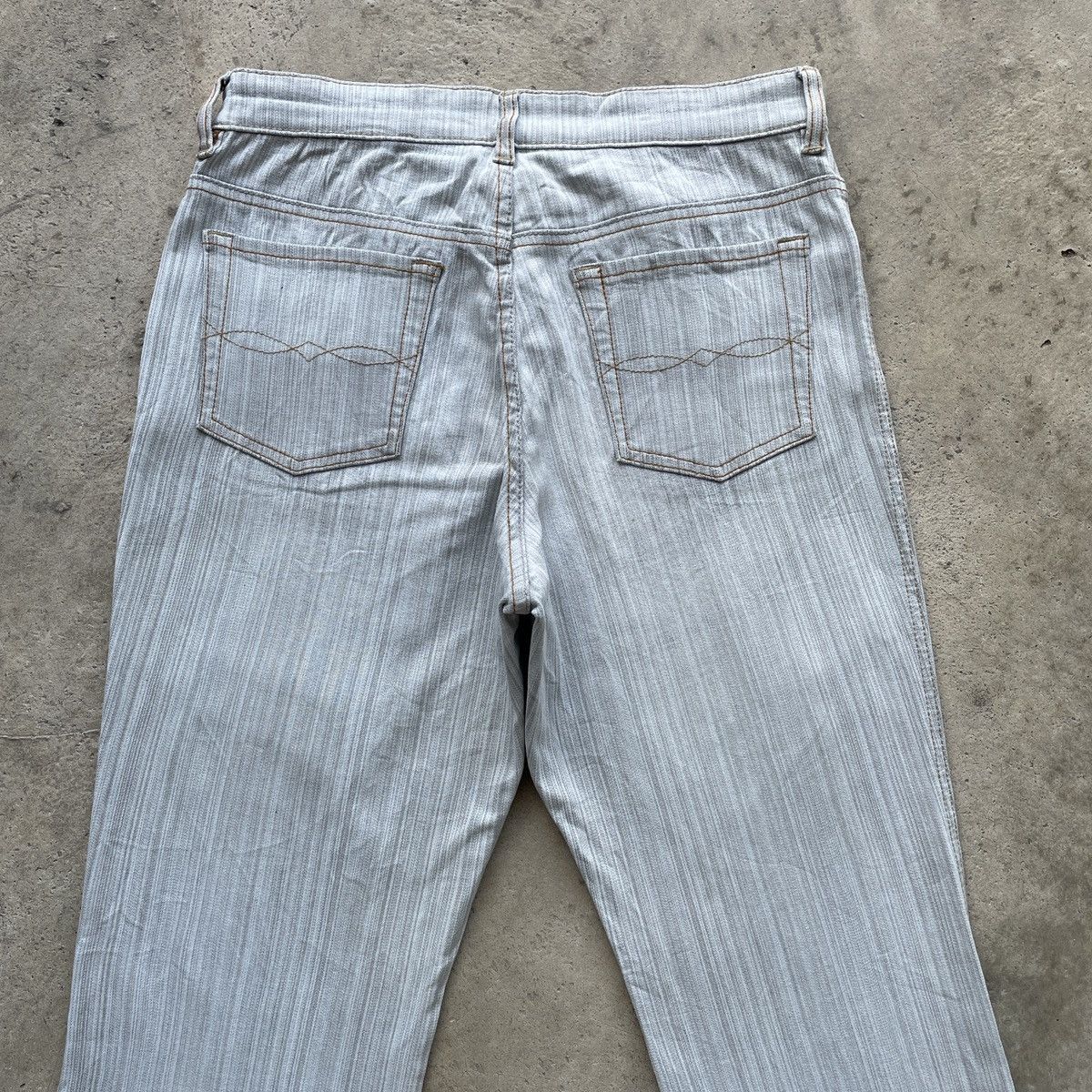 Japanese Brand Vintage Lemiore Jeans FLARE Faded Pants BOOTCUT W28x30.5 Size US 28 / EU 44 - 8 Thumbnail