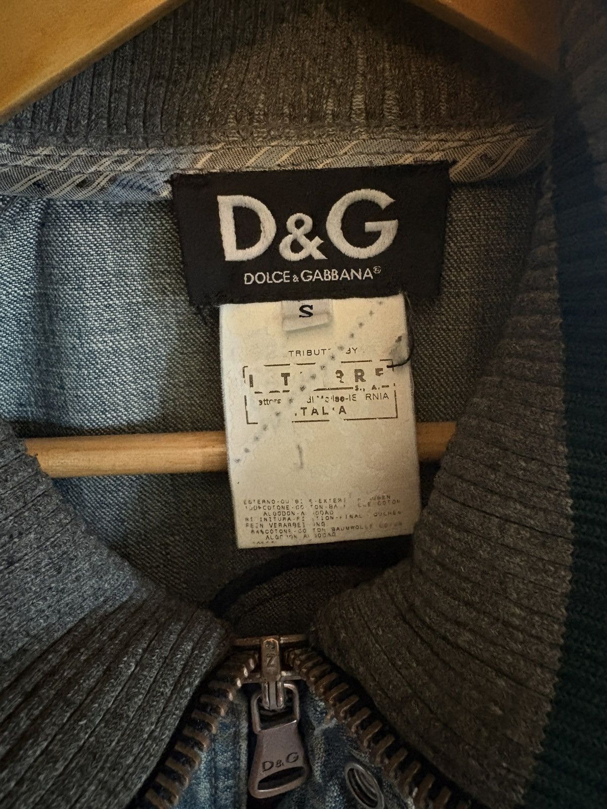 Dolce & Gabbana Dolce & Gabbana Denim Jacket Size US S / EU 44-46 / 1 - 4 Thumbnail