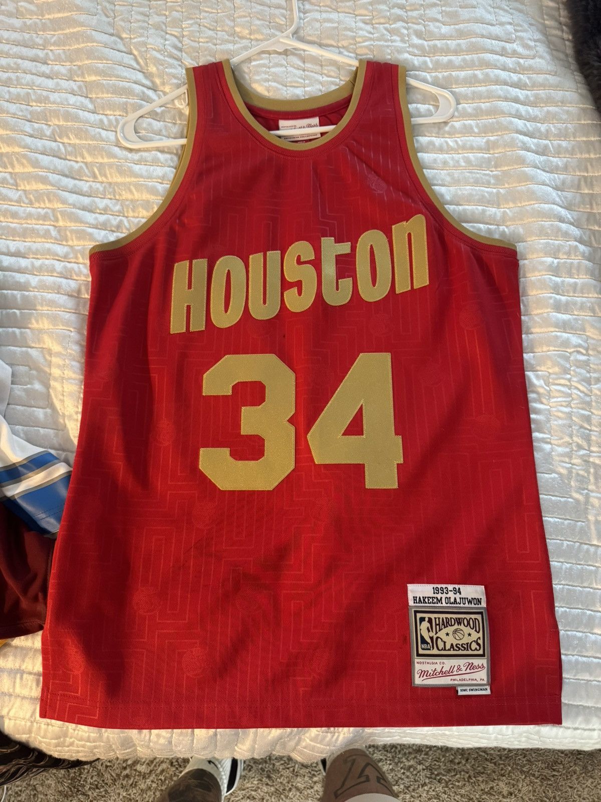 Mitchell & Ness Hakeem Olajuwon 93-94 Houston Mitchess & Ness Sz M Size US M / EU 48-50 / 2 - 1 Thumbnail