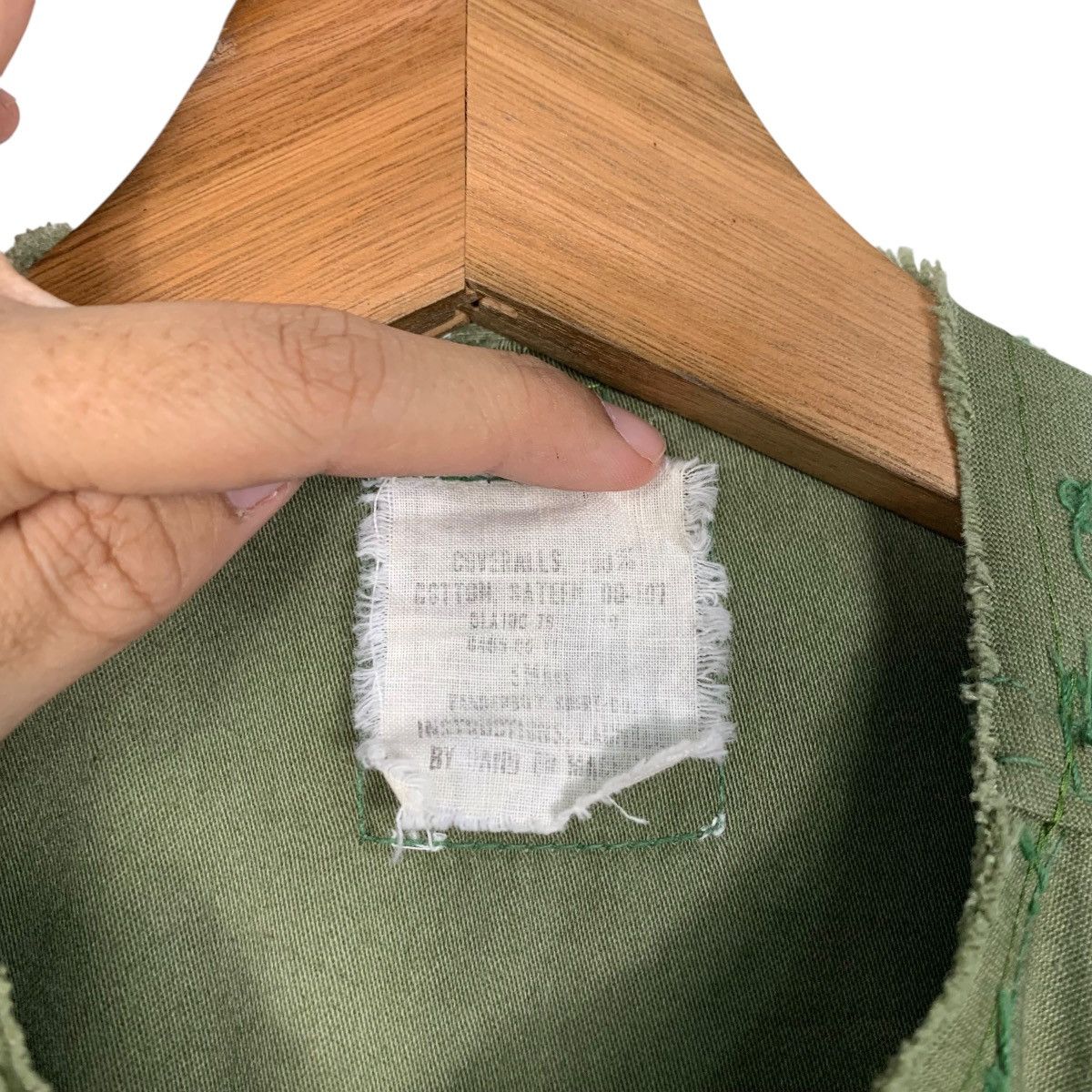 Custommade Vintage Army Issues OG Coverall Dress Custom Made #1836-C80 Size S / US 4 / IT 40 - 12 Thumbnail