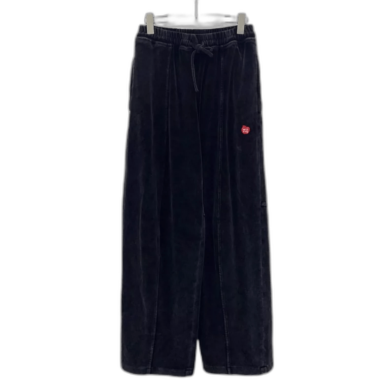 Alexander Wang Alexander Wang Black Velvet Casual Pants Size US 26 / EU 42 - 1 Thumbnail