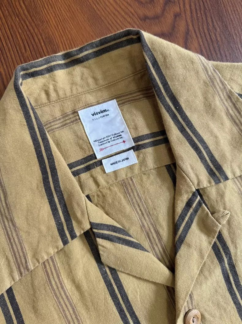 Visvim visvim 20SS Linen Striped Wings Short Sleeve Shirt 2506-Nex Size US M / EU 48-50 / 2 - 4 Thumbnail
