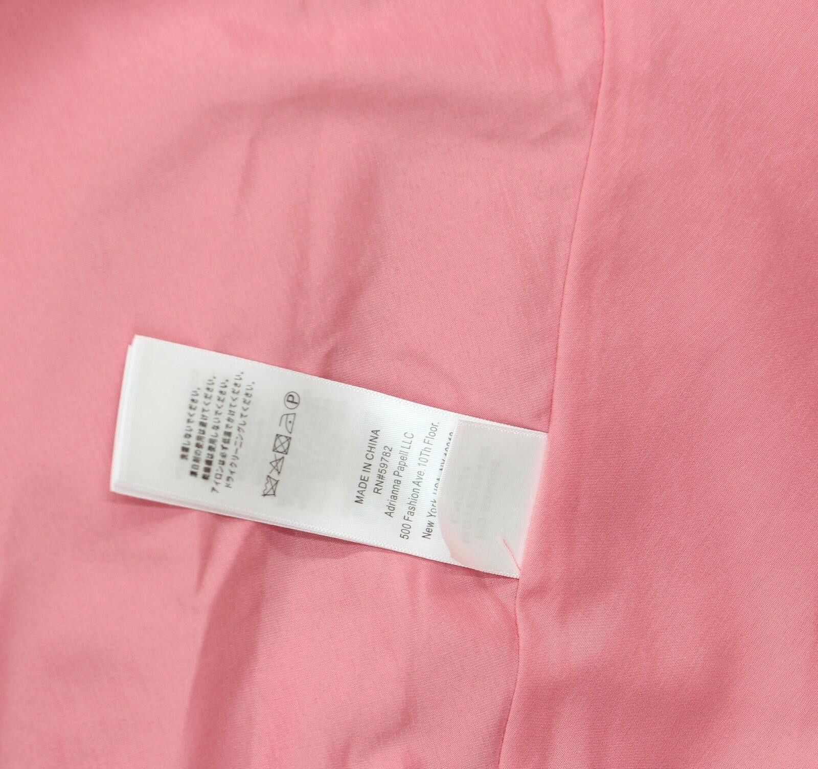 Other Aidan Mattox By Adrianna Papell Dress Summer Rose Pink 16 Size XXL / US 16-18 / IT 52-54 - 6 Thumbnail