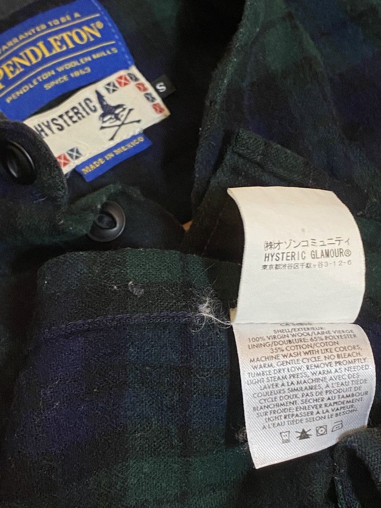 Hysteric Glamour Hysteric Glamour x Pendleton Wool Plaid Long Sleeve Shirt Size US S / EU 44-46 / 1 - 7 Thumbnail