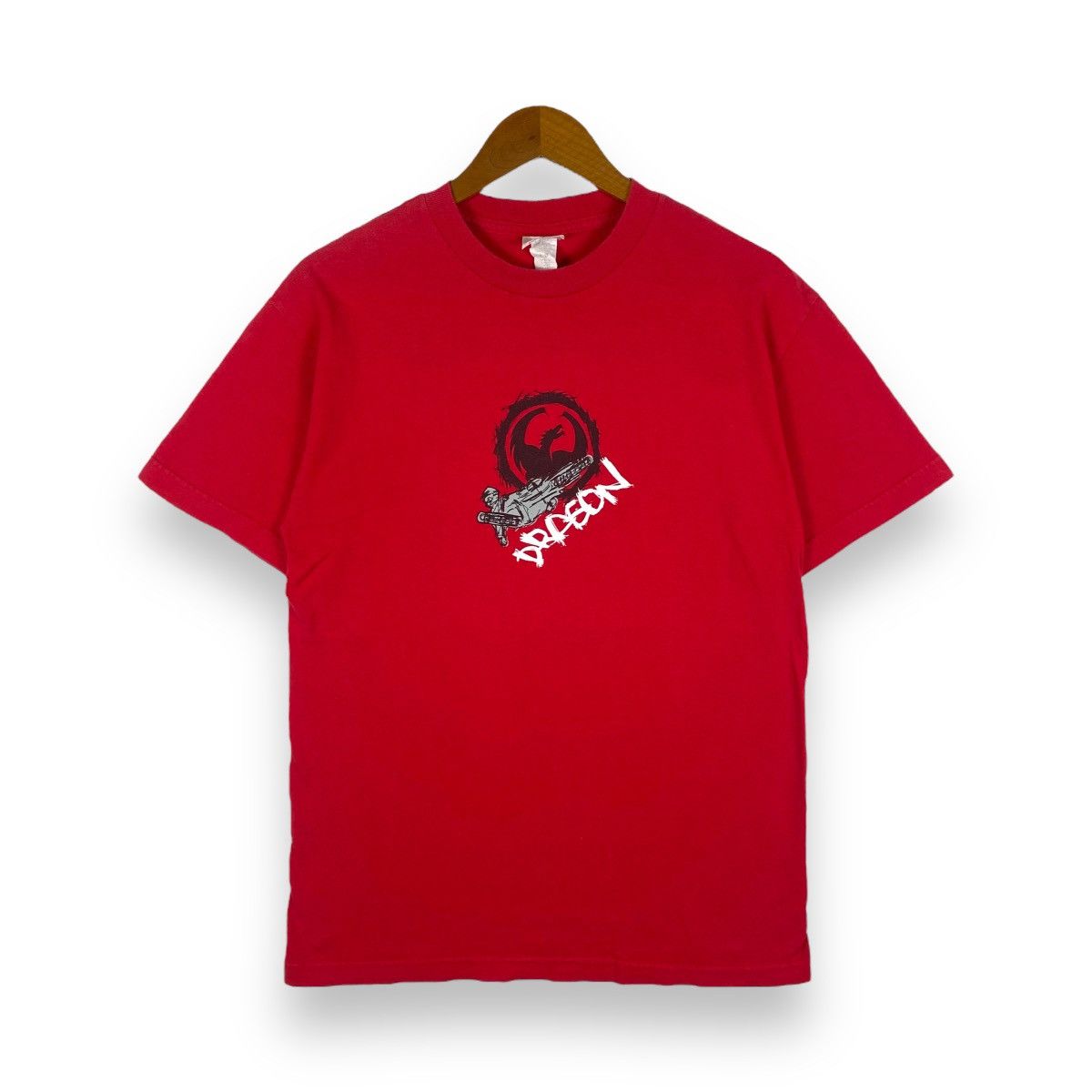 Vintage Vintage 00's DRAGON Clothing Graphic Tee Shirt Size US M / EU 48-50 / 2 - 1 Thumbnail
