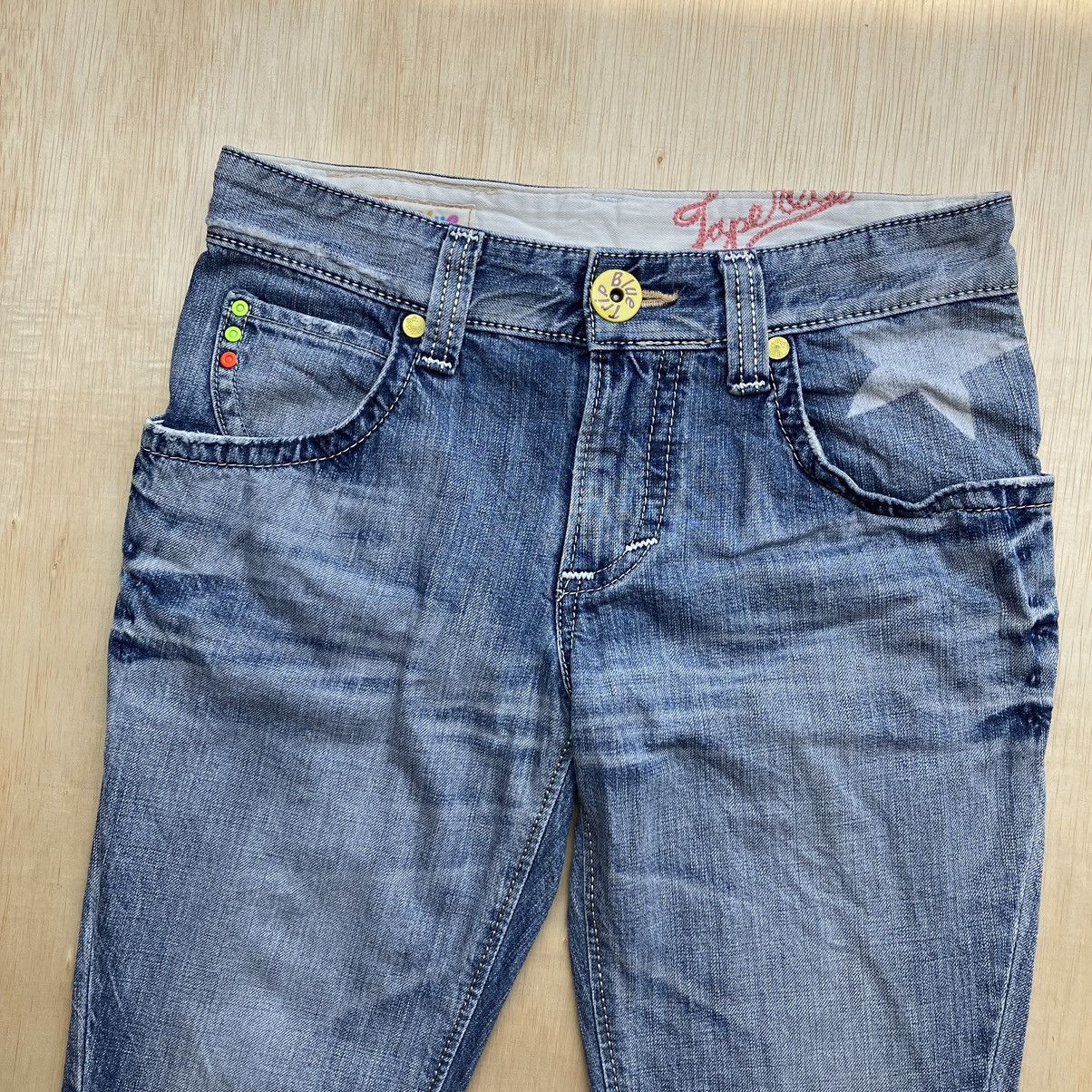Edwin × Japanese Brand EDWIN BLUE TRIP DENIM 7/8 JOGER PANTS Size US 31 - 2 Thumbnail