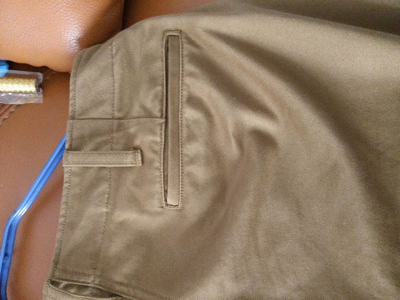 The Real McCoy's The REAL McCOY'S Size MKhaki Cotton Trousers Size US 28 / EU 44 - 5 Thumbnail