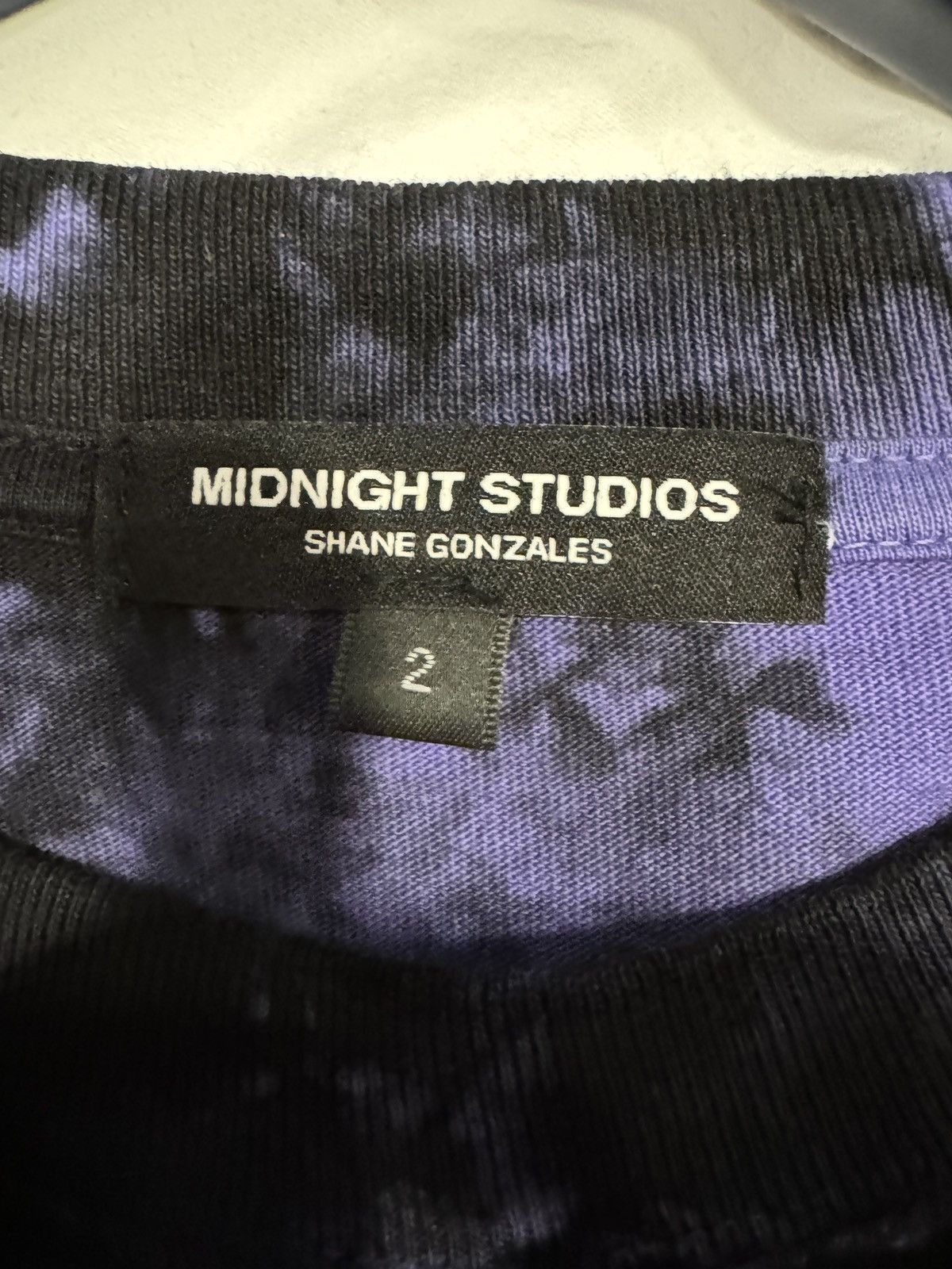 Midnight Studios Midnight Studios Rhinestone Tie Dye Long Sleeve Tee Size US M / EU 48-50 / 2 - 5 Thumbnail