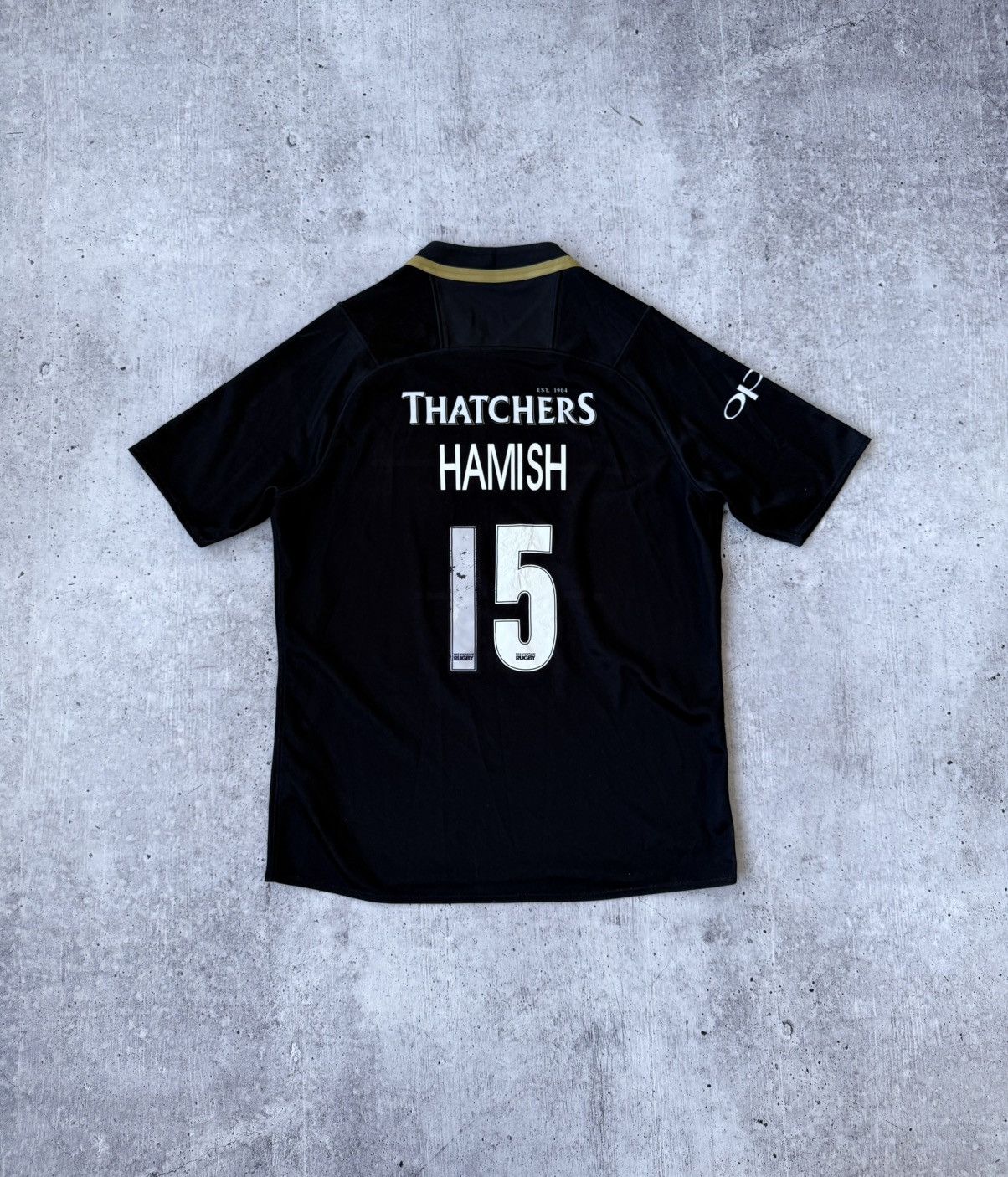Canterbury of New Zealand Canterbury Bath Rugby 2017/2018 Hamish #15 Jersey Size US XL / EU 56 / 4 - 6 Thumbnail