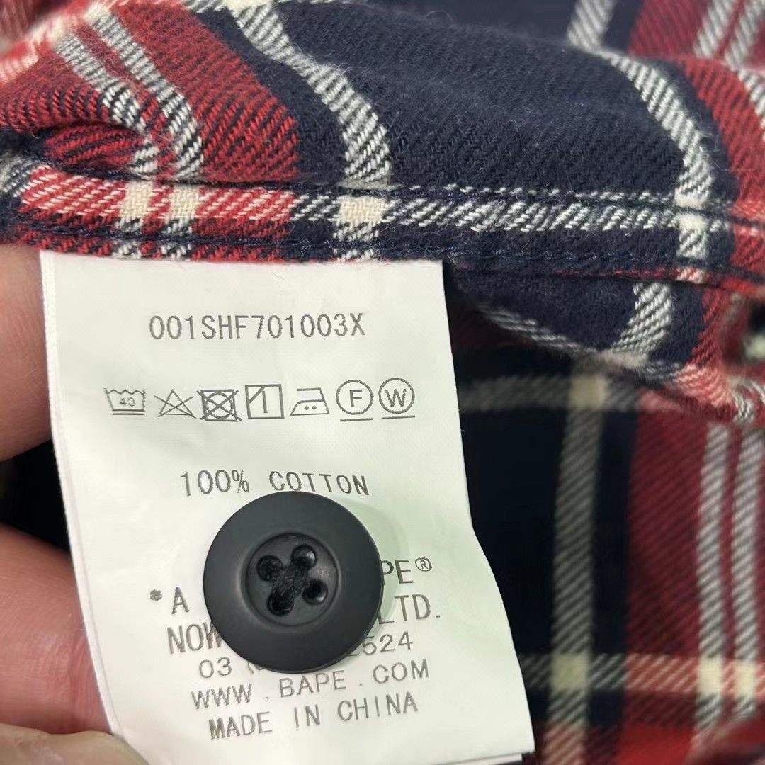 Bape BAPE SHARK SHIRT Size US XXL / EU 58 / 5 - 6 Thumbnail
