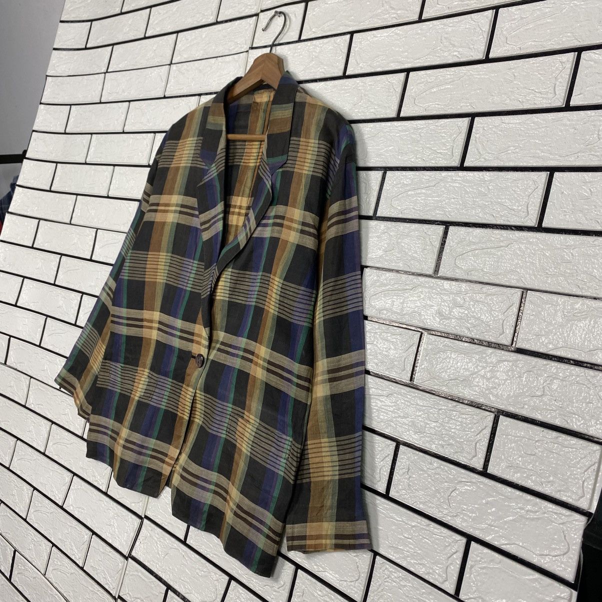 Burberry 📌Vintage Chore Jacket Burberrys Tartan Design Check Size US M / EU 48-50 / 2 - 3 Thumbnail