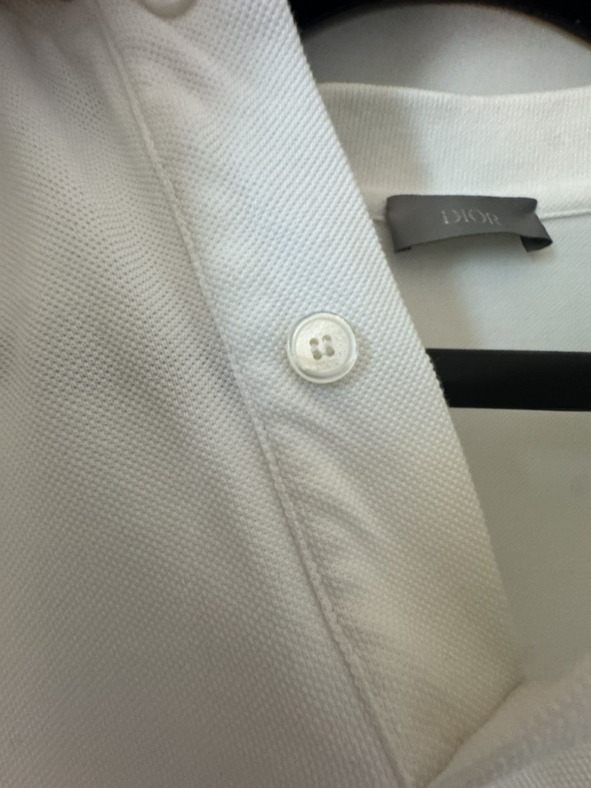 Christian Dior Monsieur Dior CD Icon White Polo Shirt – Size M Size US M / EU 48-50 / 2 - 5 Thumbnail