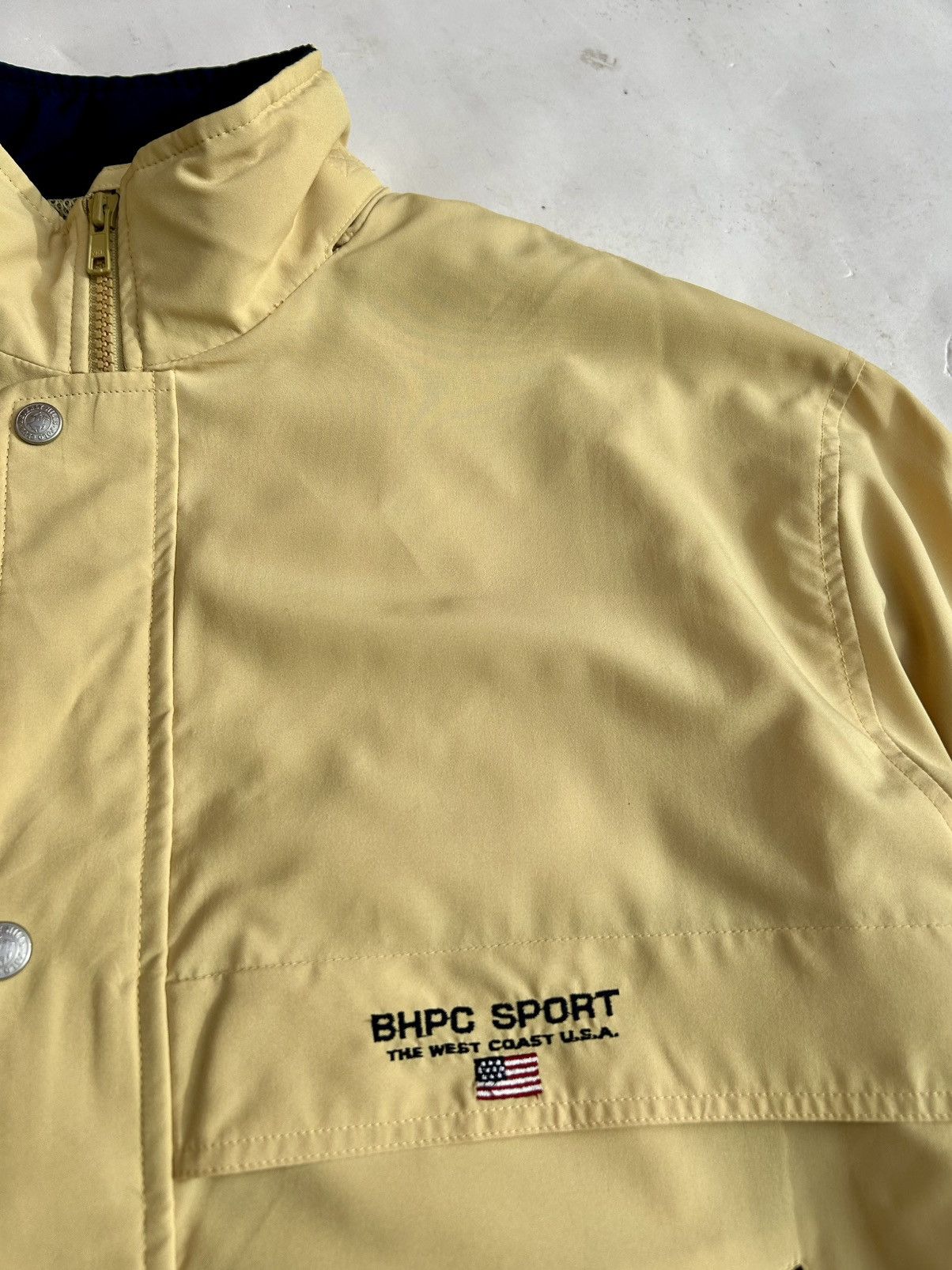 Vintage Vintage Polo Club Beverly Hills Light Zipper Jacket Size US L / EU 52-54 / 3 - 7 Thumbnail