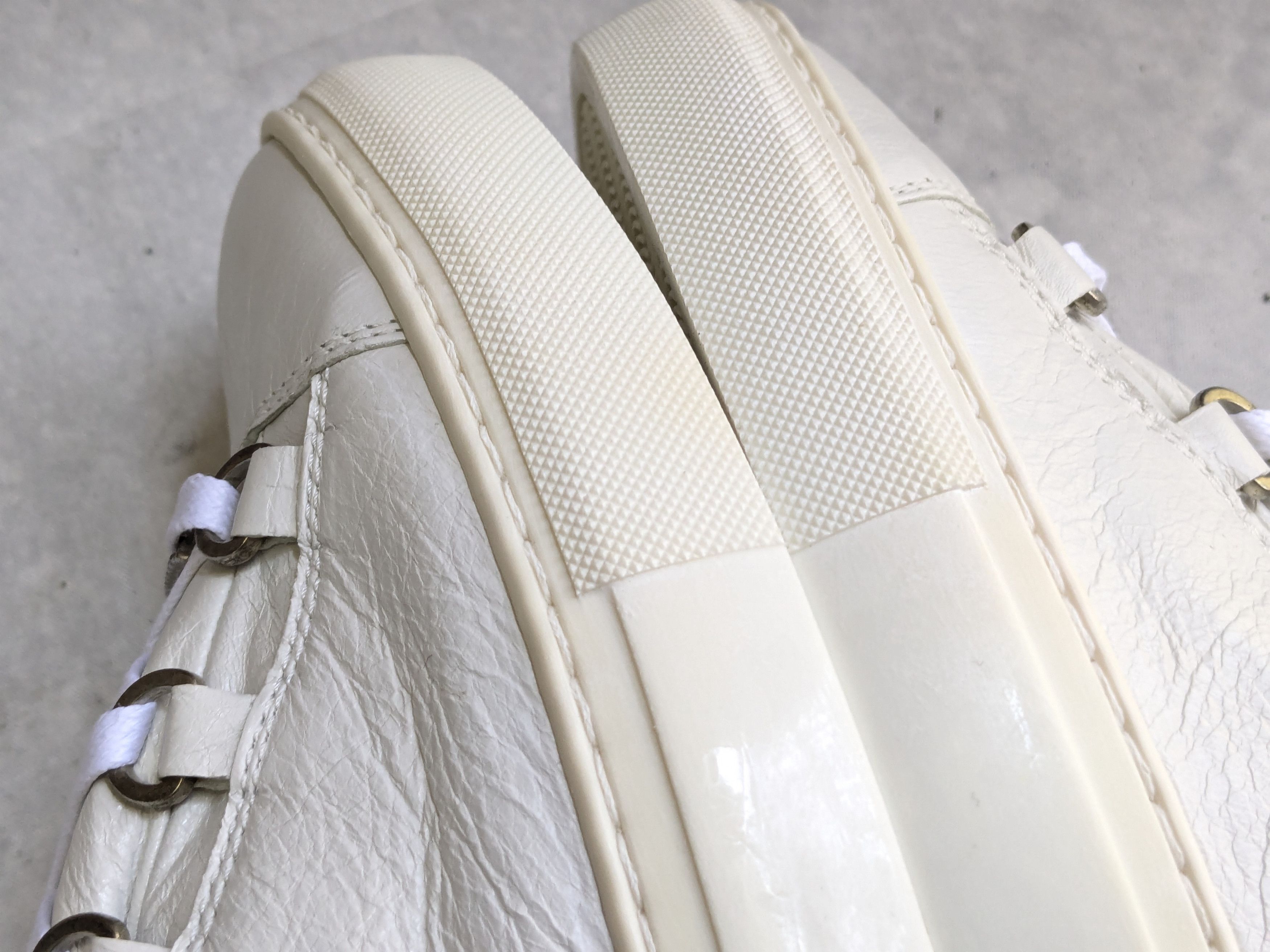 Balenciaga Balenciaga Arena Sneakers White 12 45 High Tops Leather Size US 12 / EU 45 - 6 Thumbnail