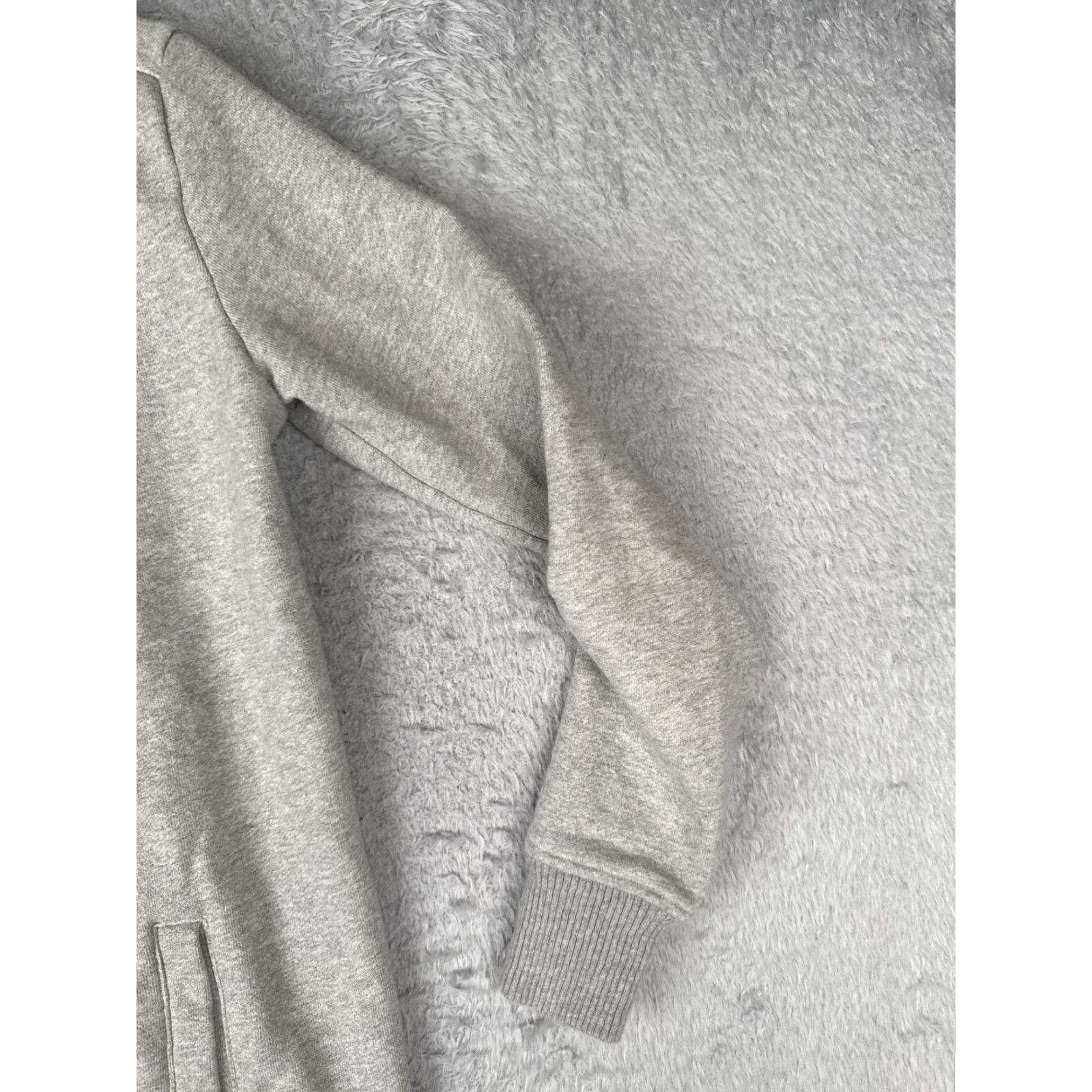 Athleta Athleta Jacket Womens XS Gray French Terry Hooded Full Zip Cardigan Sweatshirt Size XS / US 0-2 / IT 36-38 - 2 Thumbnail