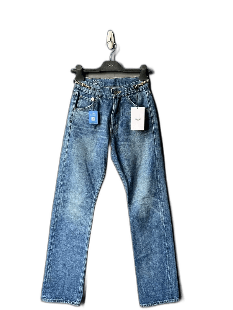Celine Chain Detail Denim Pants Size 26