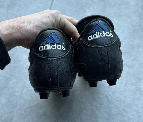 Adidas × Vintage Vintage 1990s Adidas Cleats Mens Football Boots Soccer Retro Size US 10 / EU 43 - 6 Thumbnail