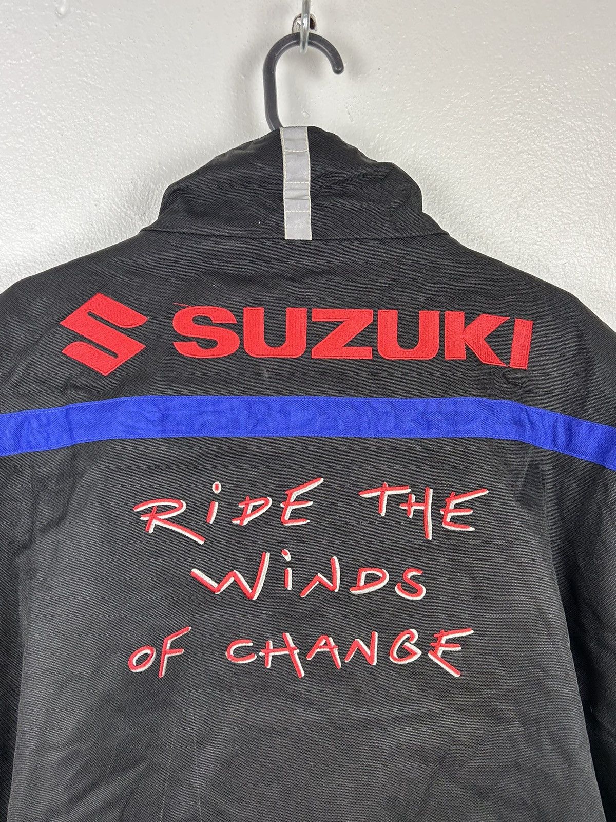 Vintage Vintage Suzuki Ride The Winds Of Change Moto Racing Jacket Size US XL / EU 56 / 4 - 2 Thumbnail