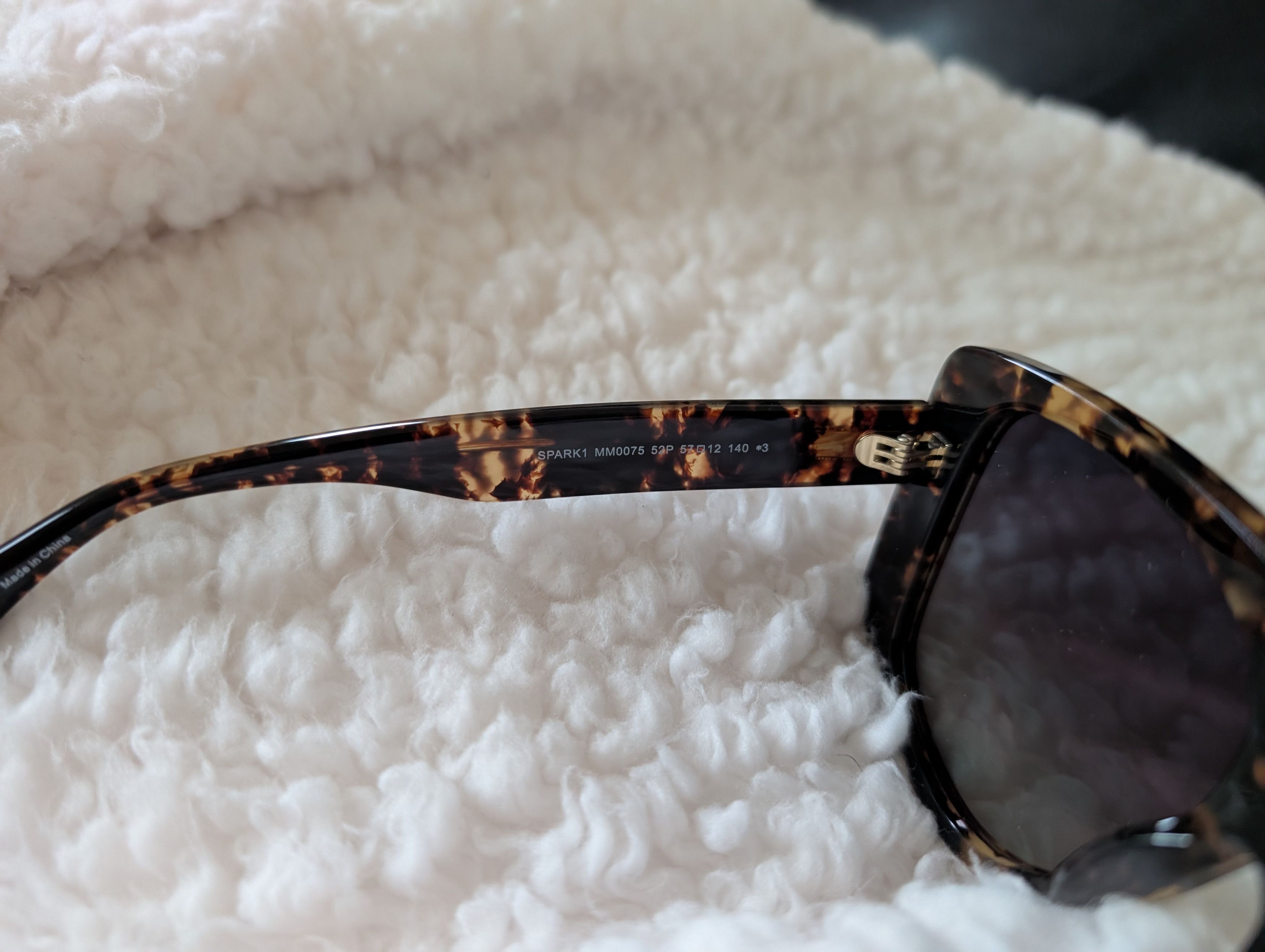 Max Mara Max Mara SPARK1 MM0075 Square Tortoise Shell Sunglasses Size ONE SIZE - 3 Thumbnail