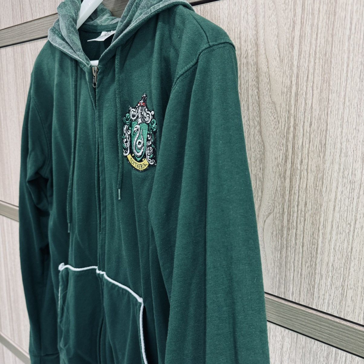 Warner Bros Harry Porter Slytherin Zip Up Hoodie Size US M / EU 48-50 / 2 - 3 Thumbnail