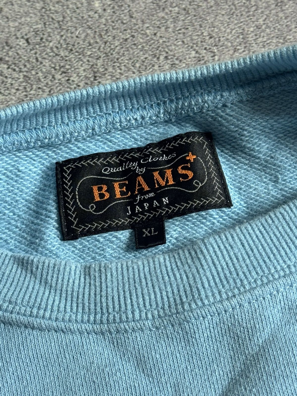 Beams Japan × Beams Plus × Japanese Brand Beams XL Japan crewneck sweatshirt jumper pullover sweater Size US XL / EU 56 / 4 - 5 Thumbnail