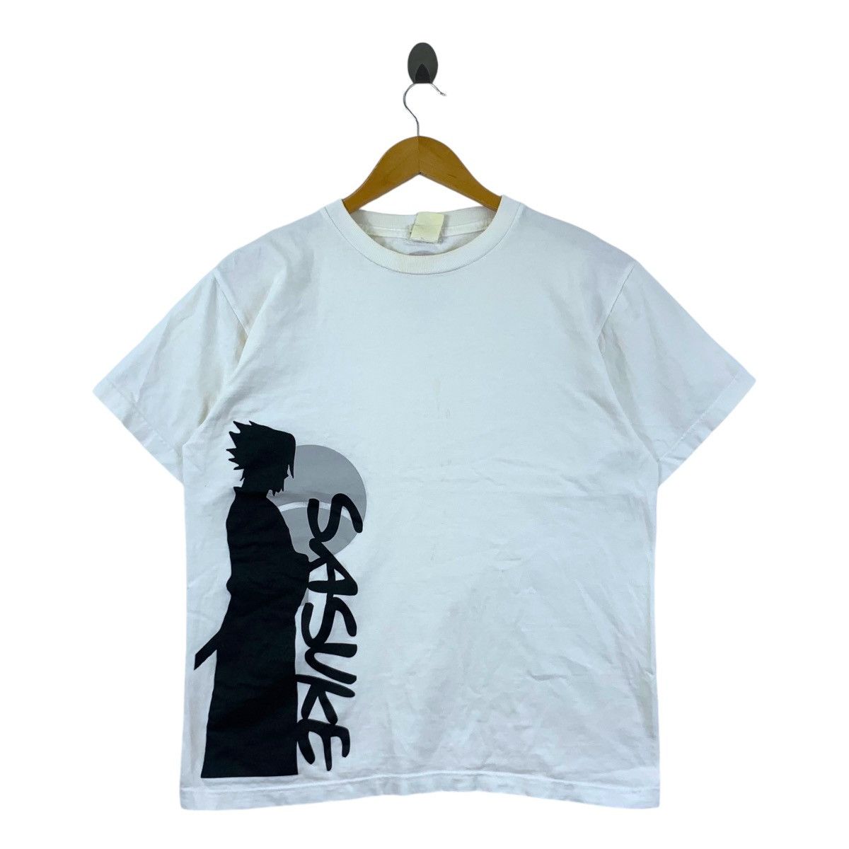 Vintage ANIME NARUTO SHIPPUDEN Sasuke Manga Tee Shirt Size US M / EU 48-50 / 2 - 1 Thumbnail