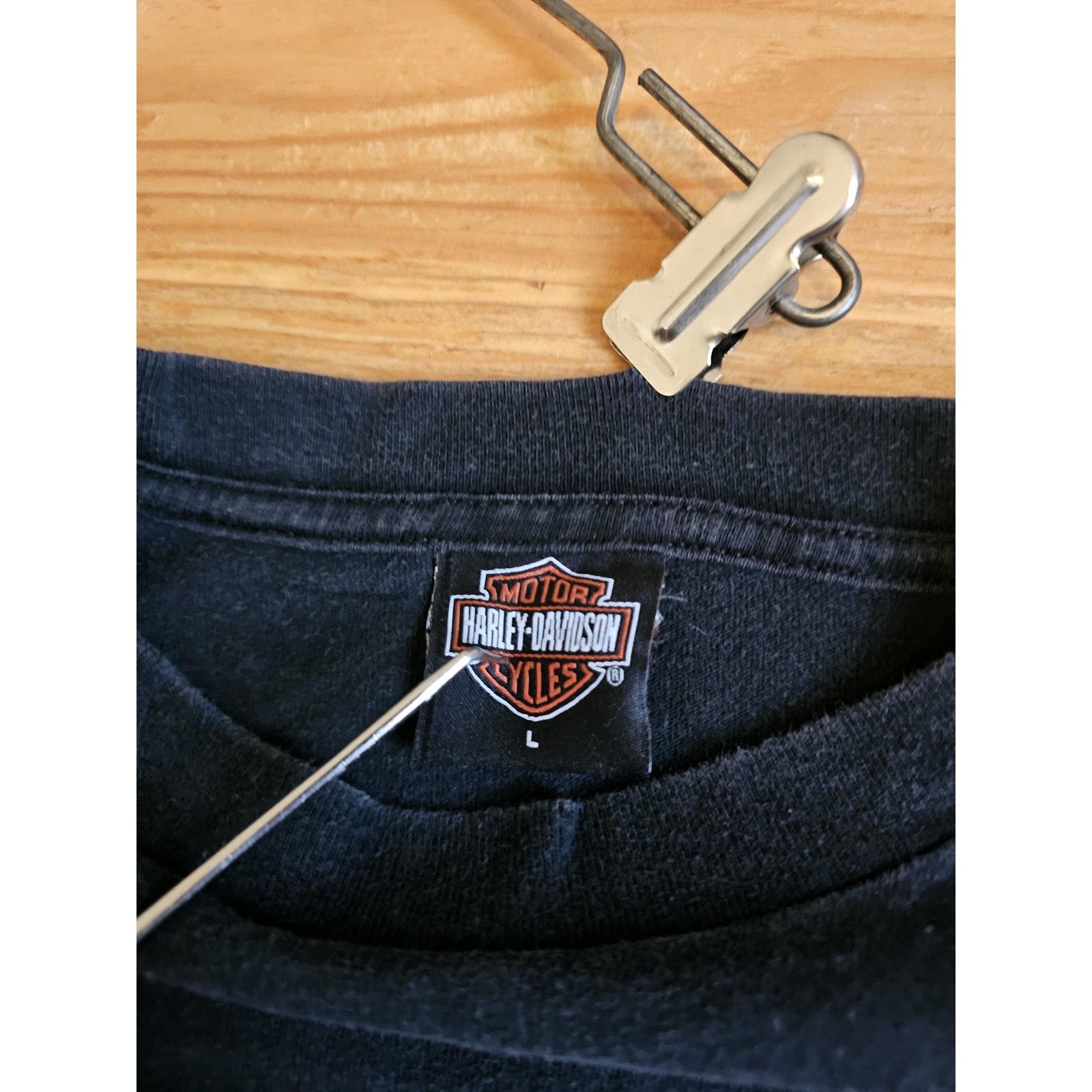 Harley Davidson Harley Davidson Sturgis 2001 Black Long Sleeve T-shirt Sz L Size US L / EU 52-54 / 3 - 4 Thumbnail