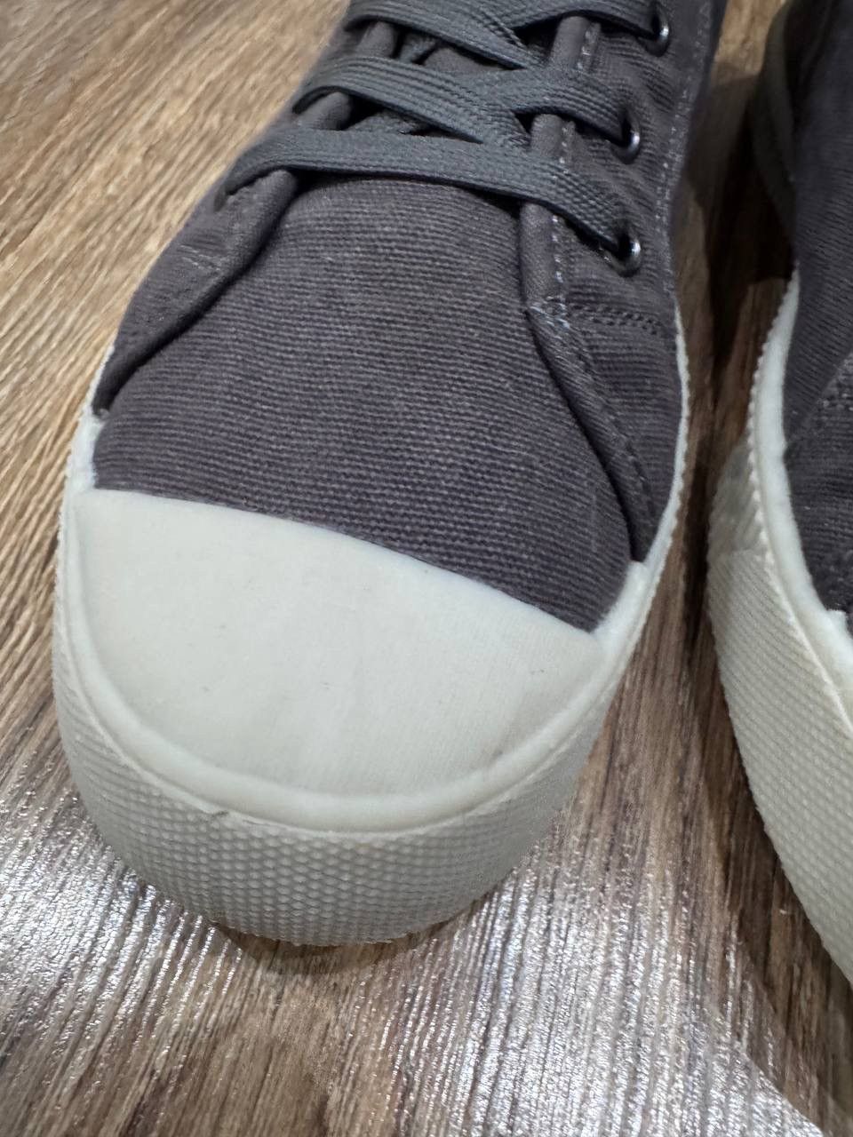 Allsaints Allsaints Max Canvas High Top Sneakers Shoes Size US 13 / EU 46 - 10 Thumbnail