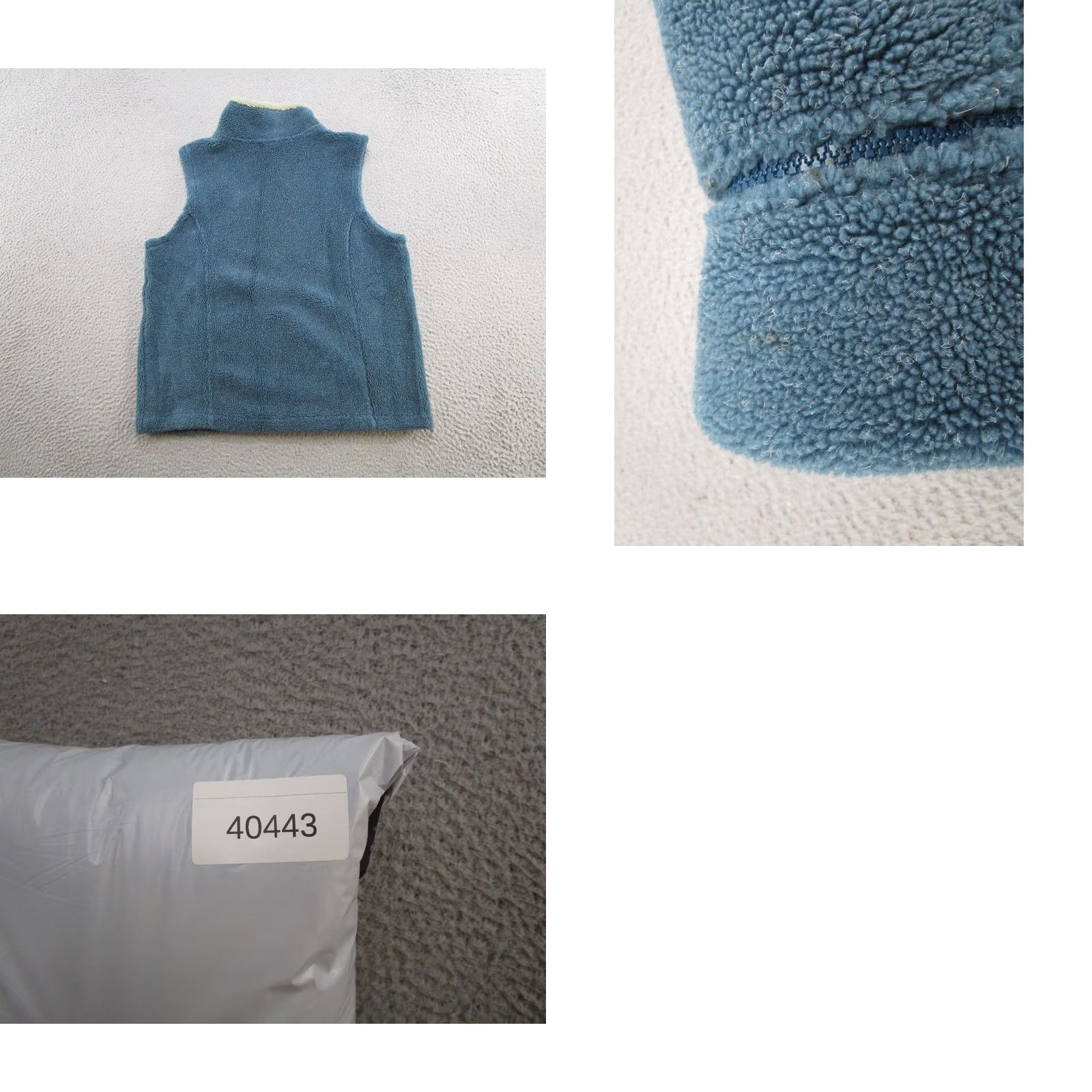 Vintage VINTAGE Cabela's Vest Mens L Blue Fleece Full Zip Up Size US L / EU 52-54 / 3 - 8 Thumbnail