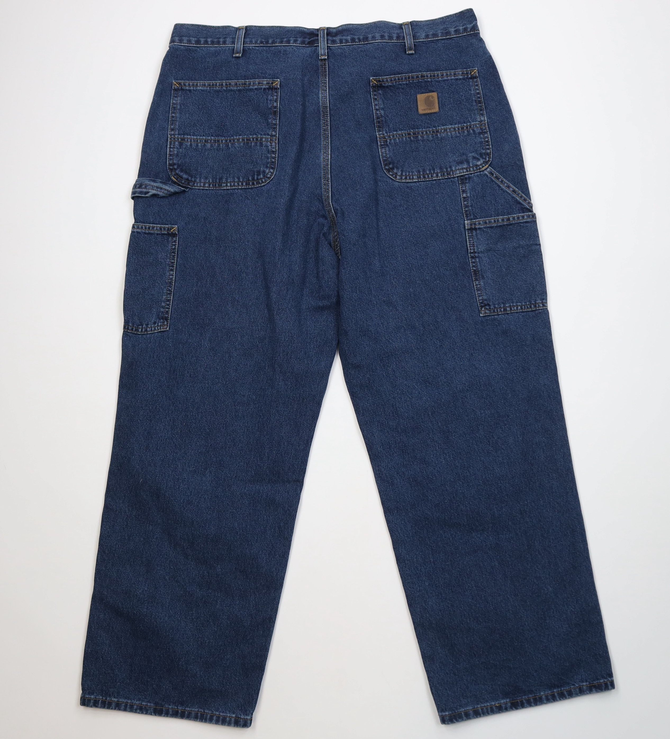 Carhartt Vintage Y2K Carhartt Wide Leg Dungaree Denim Jeans Cotton Size US 40 / EU 56 - 10 Thumbnail
