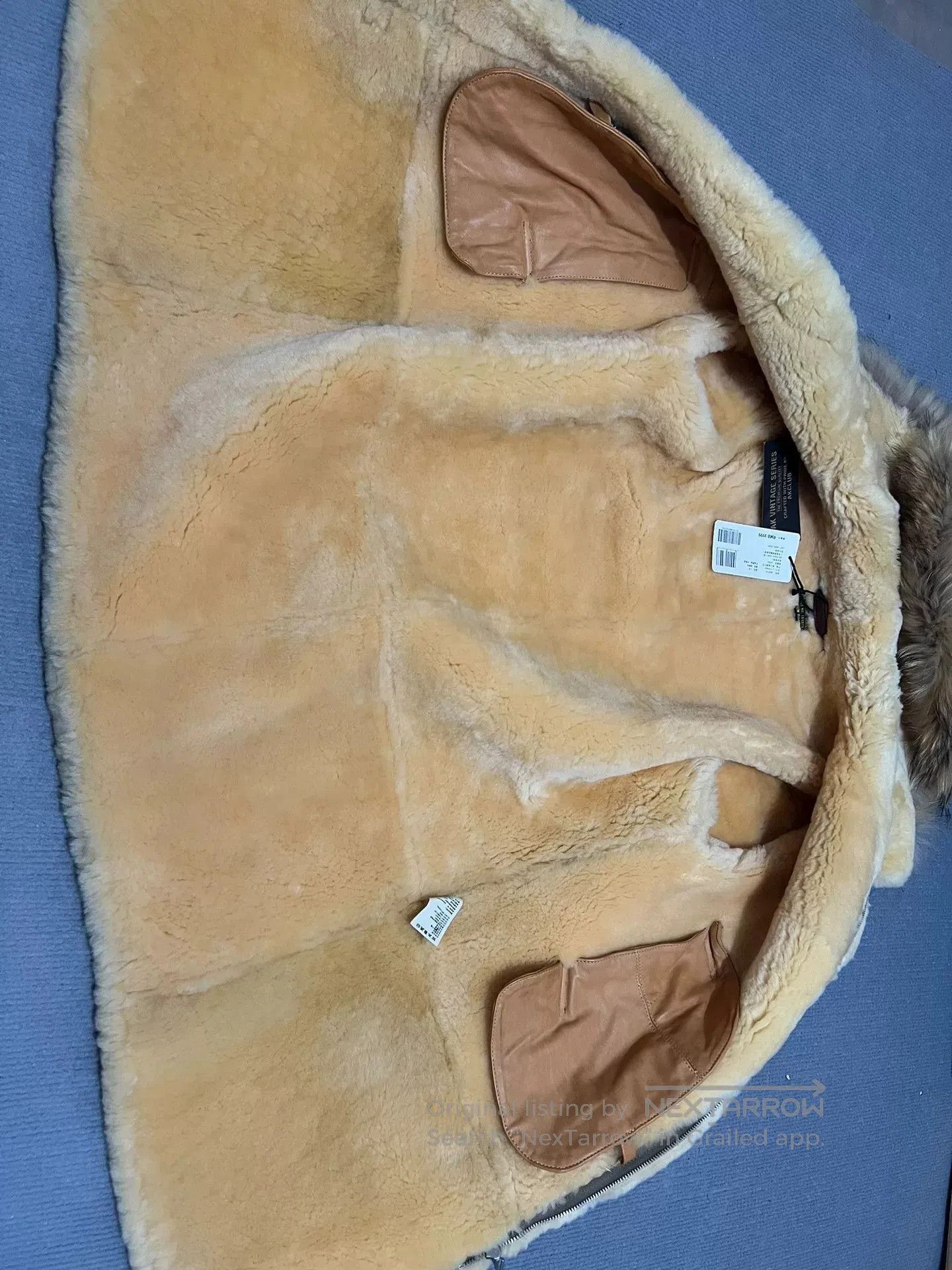 Vintage Vintage Winter Flight Coat for Men. Size US L / EU 52-54 / 3 - 4 Thumbnail