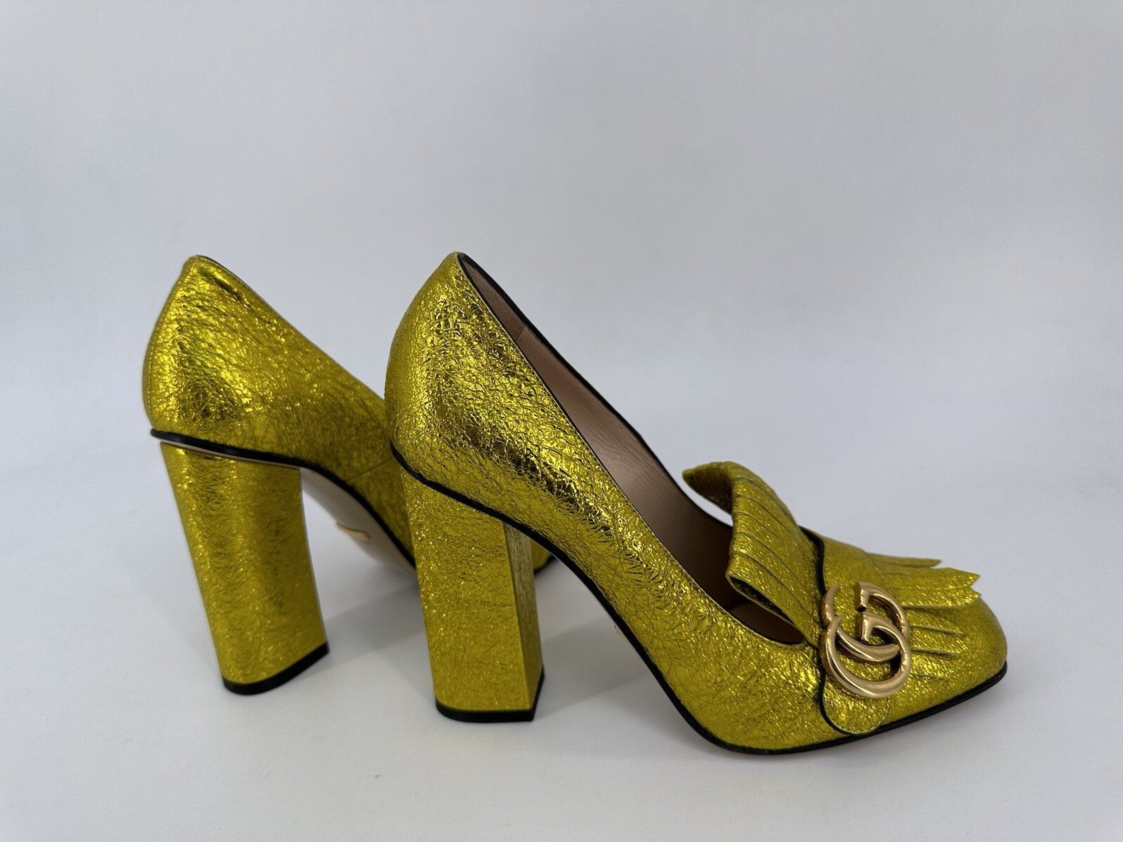 Gucci New Gucci Heels Pumps Size IT-39/US-9 Woman's Marmont Size US 9 / IT 39 - 5 Thumbnail
