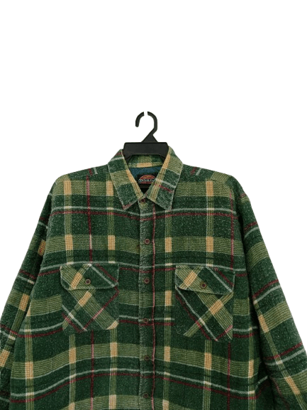 Dickies DICKIES Flannel Shirts Checkered Double Pocket Size US L / EU 52-54 / 3 - 3 Thumbnail