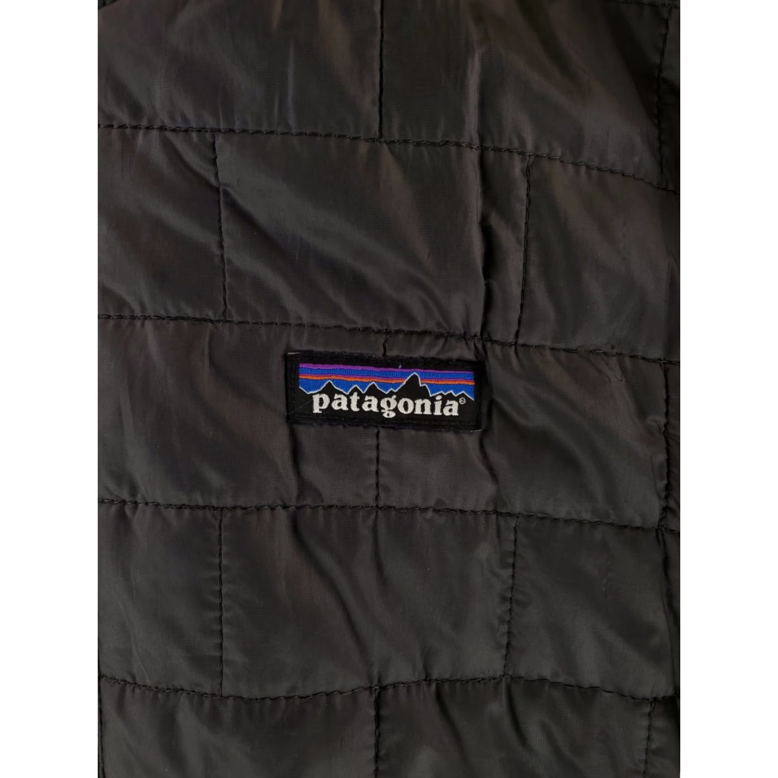 Patagonia Patagonia Nano Puff Jacket Full Zip Quilted Mens M Black Dark Gray Size US M / EU 48-50 / 2 - 2 Thumbnail