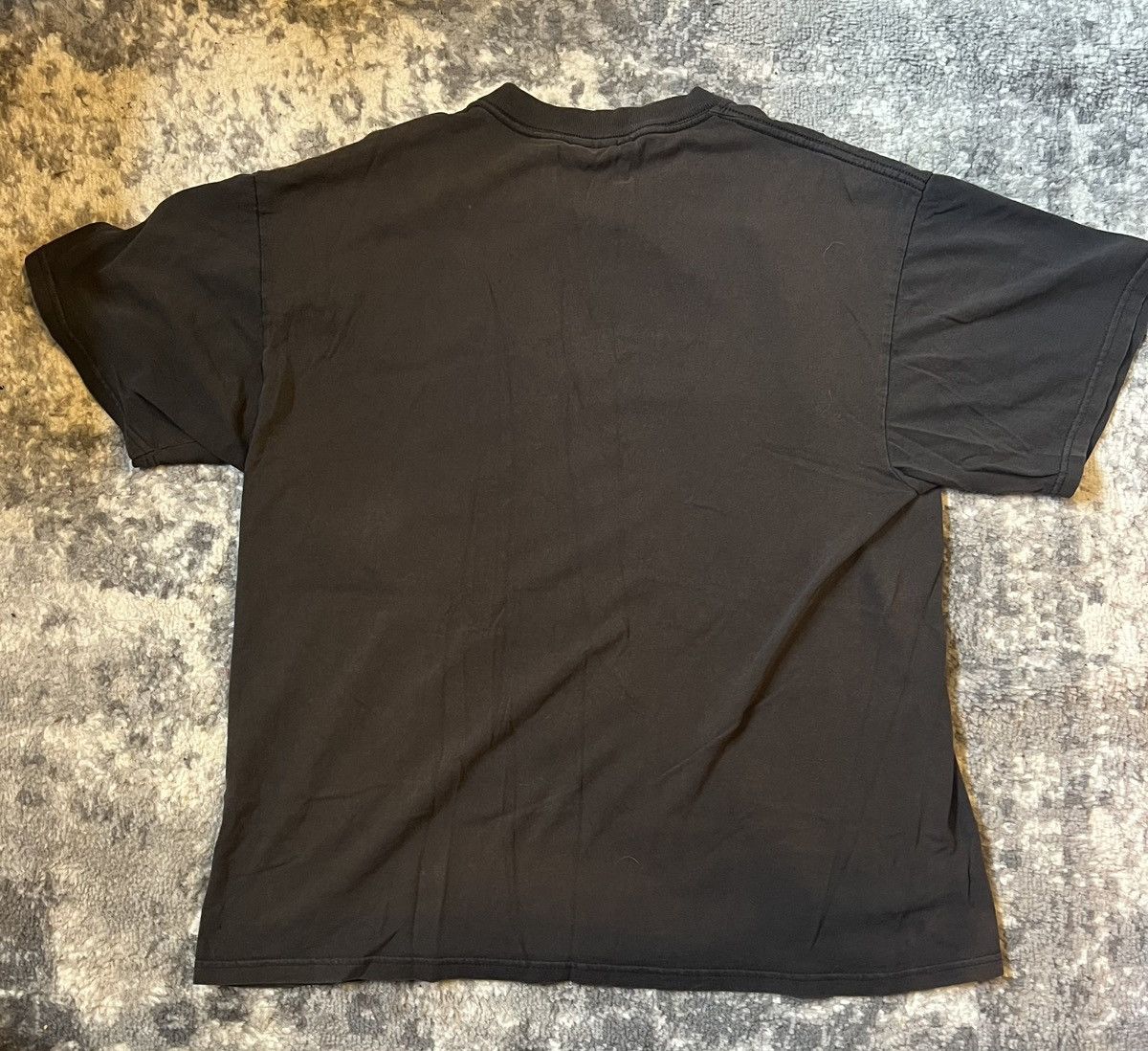 Vintage THRASHED Vintage Eagle Butterfly American shirt - black - L Size US L / EU 52-54 / 3 - 12 Thumbnail