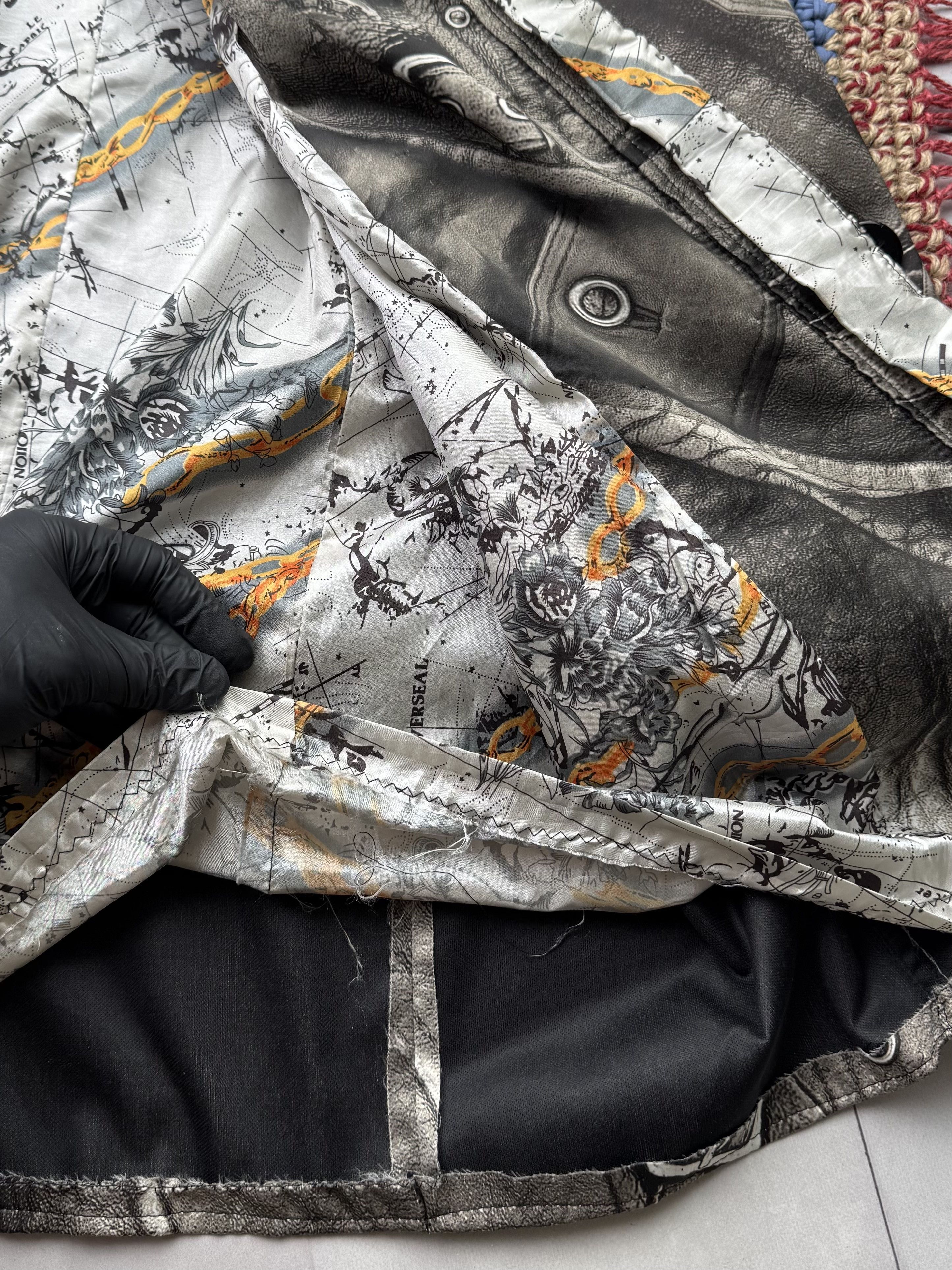 Vintage Vintage Printed Coat Size L / US 10 / IT 46 - 9 Thumbnail