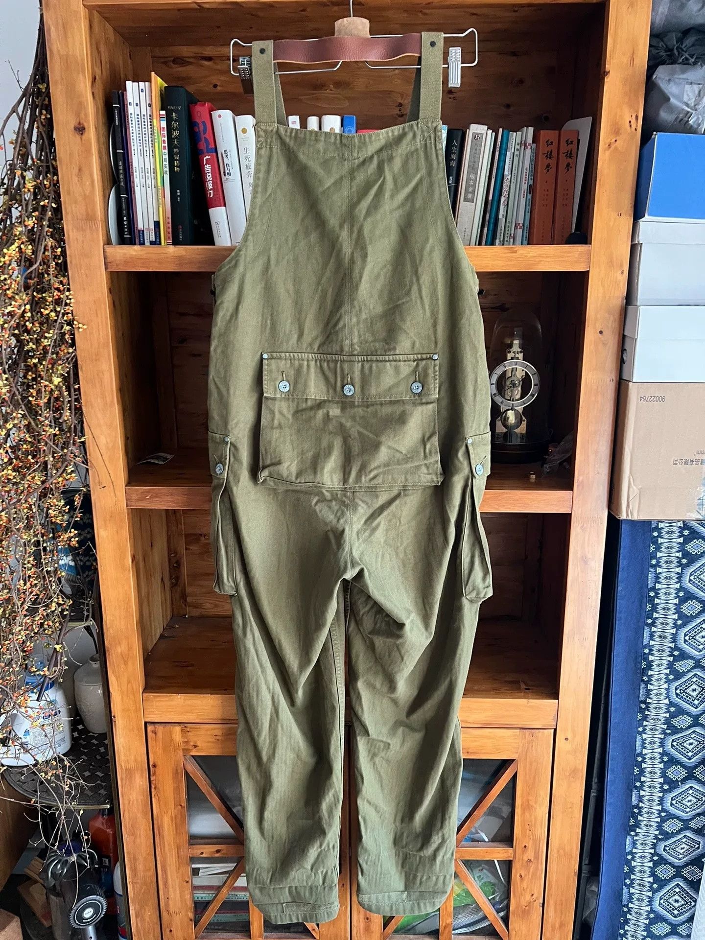 Nigel Cabourn Nigel Cabourn Canvas Spliced Workwear Overalls Size US 26 / EU 42 - 2 Thumbnail