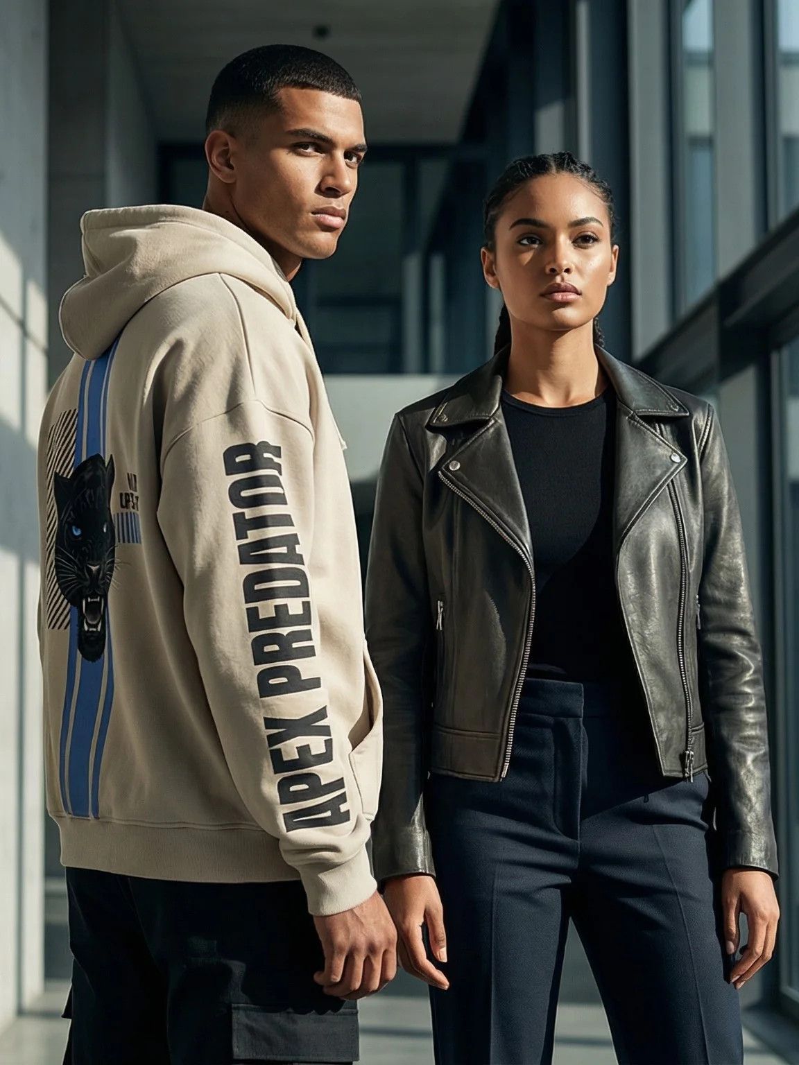 Other Badbee Apex Predator Beige Hoodie | Streetwear Size US M / EU 48-50 / 2 - 2 Thumbnail