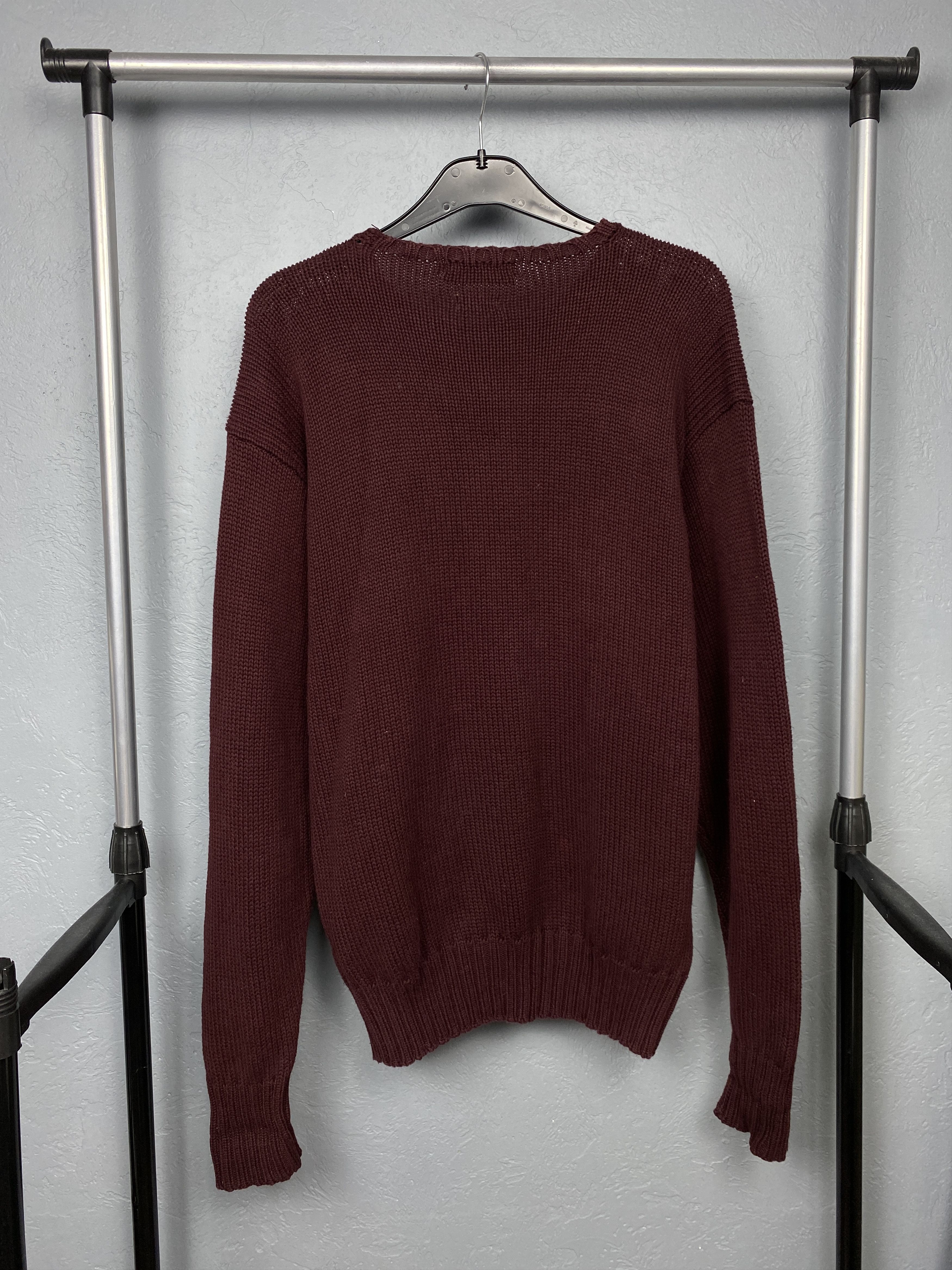 Polo Ralph Lauren × Ralph Lauren × Vintage Polo Ralph Lauren 90s Vintage Mens Knit Sweater Size US L / EU 52-54 / 3 - 7 Thumbnail