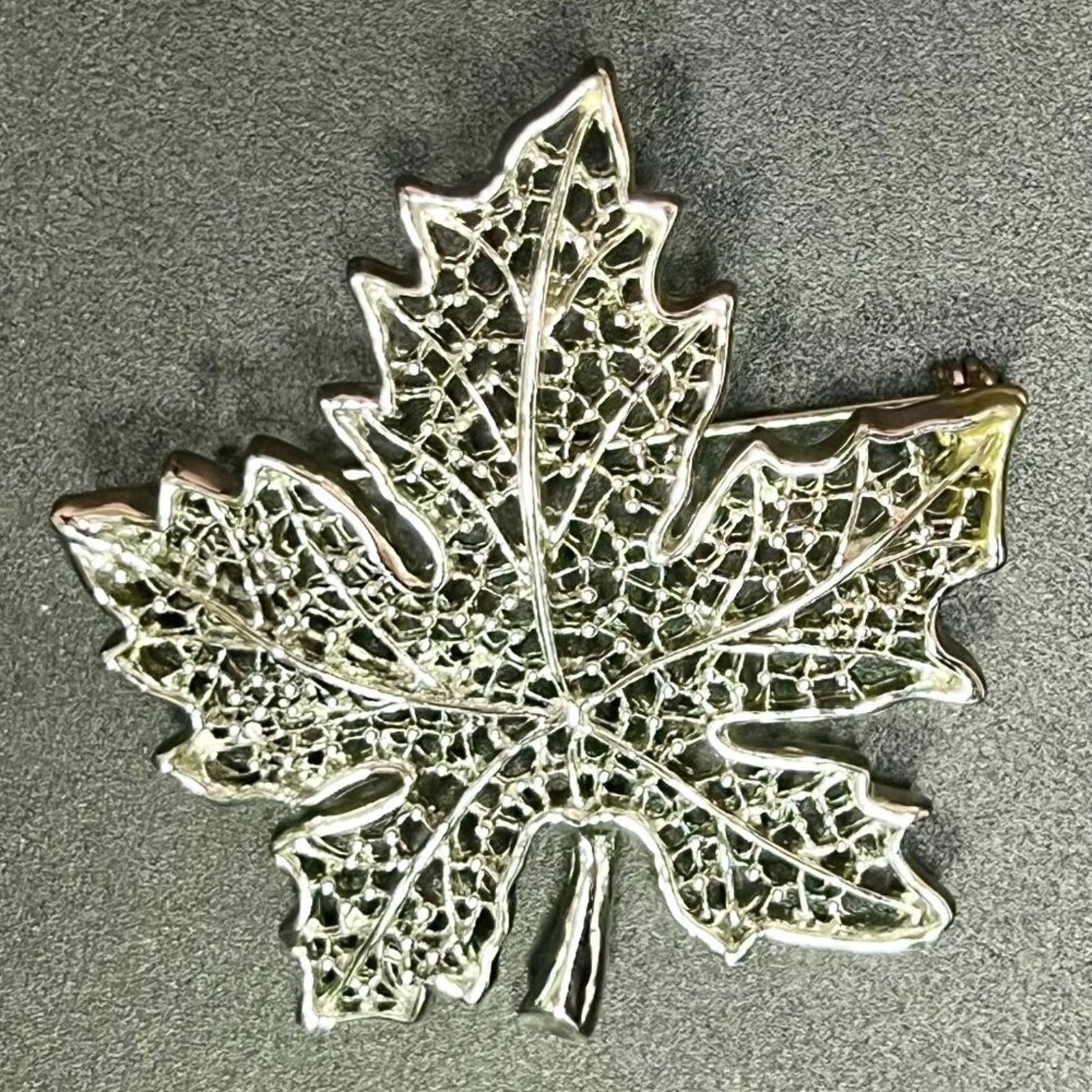 & Other Stories Sara Coventry – Silvertone Leaf cut-out vein design Size ONE SIZE - 1 Preview