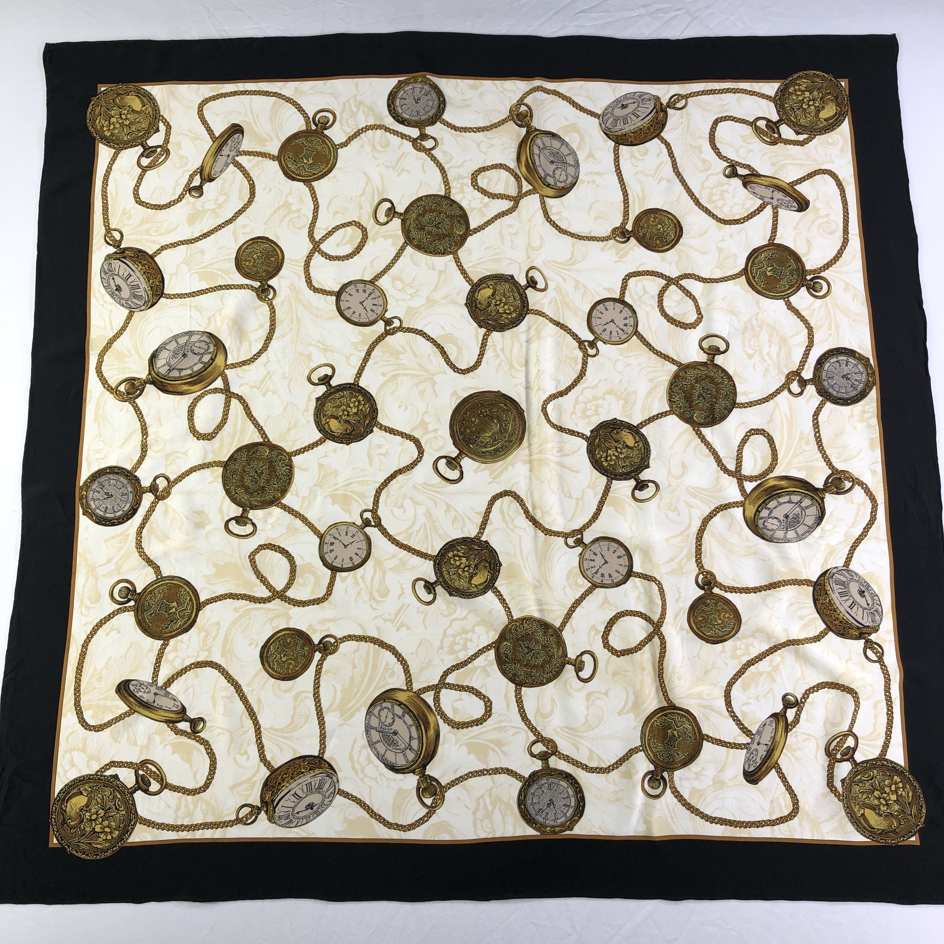 Vintage Vintage Silk scarf Size ONE SIZE - 2 Thumbnail