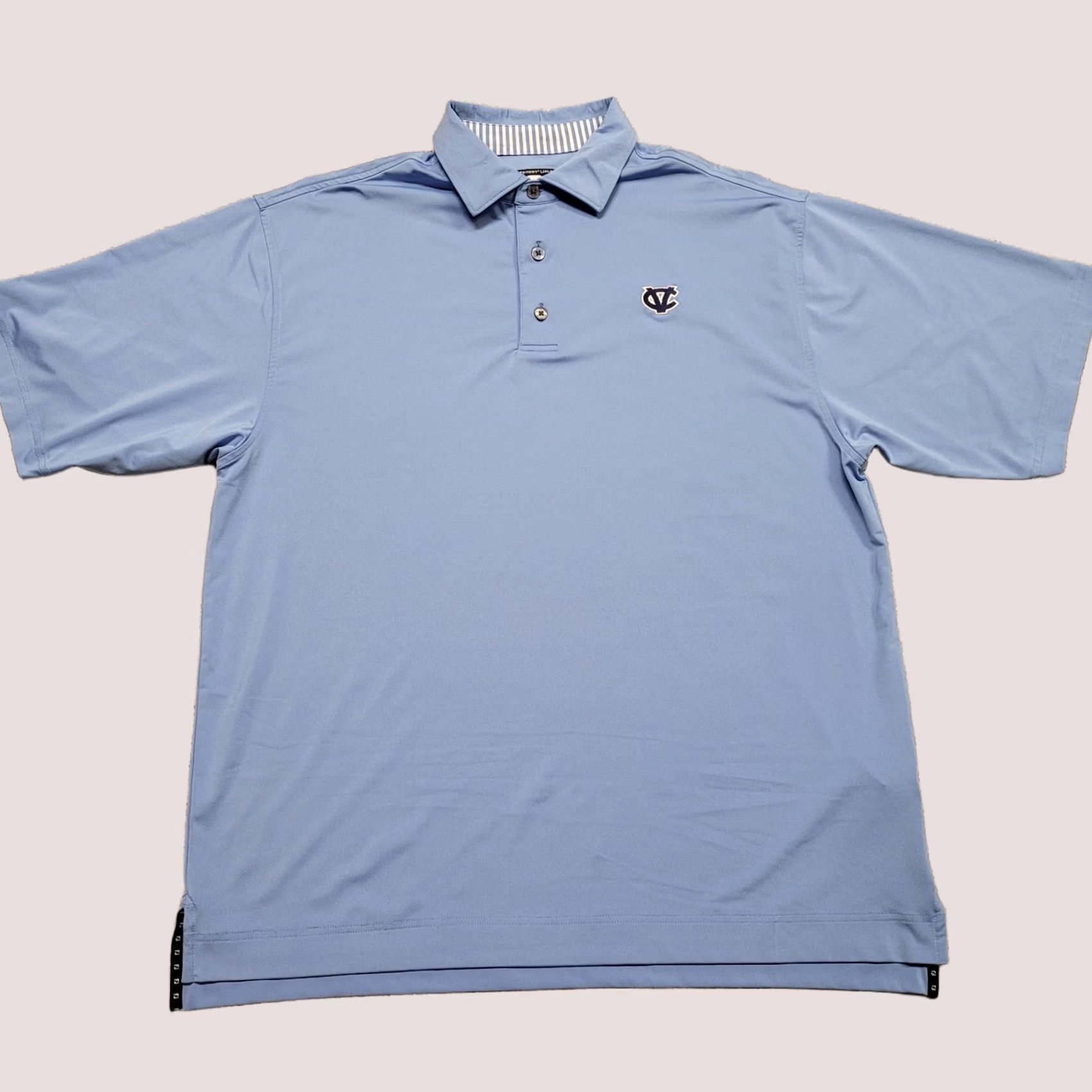 Footjoy FootJoy Polo Shirt Men Large Blue Pullover Golf Prodry Lisle Performance Stretch Shirt Size US L / EU 52-54 / 3 - 1 Thumbnail