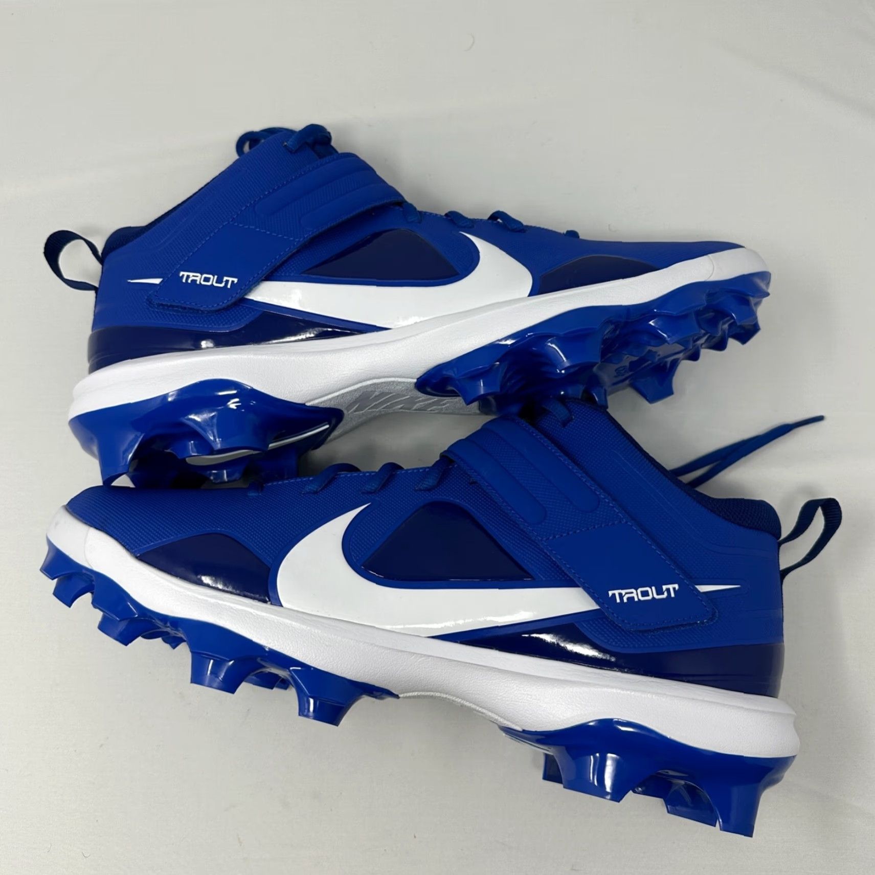 Nike Nike Force Trout 7 Baseball Cleats CT0828-400 Mens 14 Royal Blue White Cleats Size ONE SIZE - 2 Thumbnail