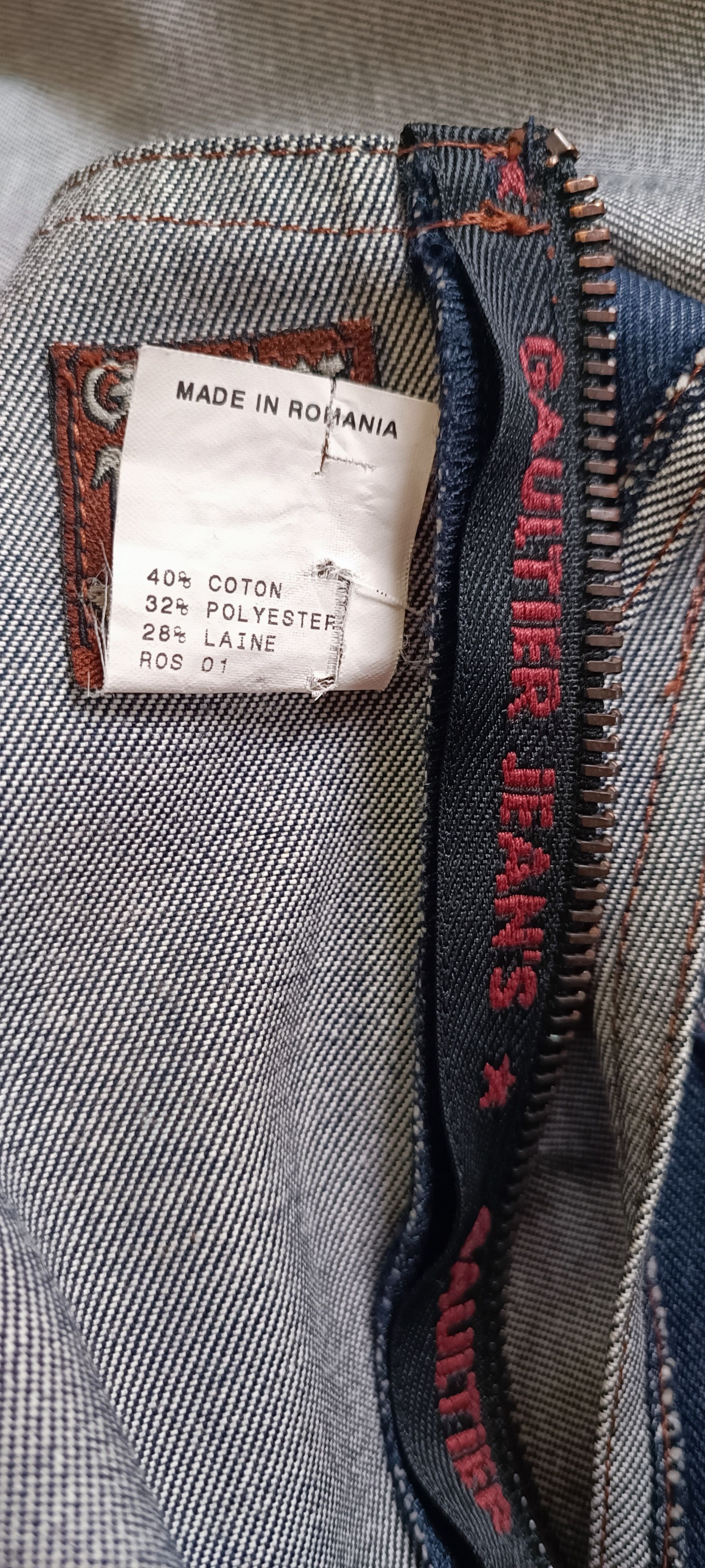 Jean Paul Gaultier FW1992/93- Gaultier Jeans - Long dress with fringes Size S / US 4 / IT 40 - 23 Thumbnail