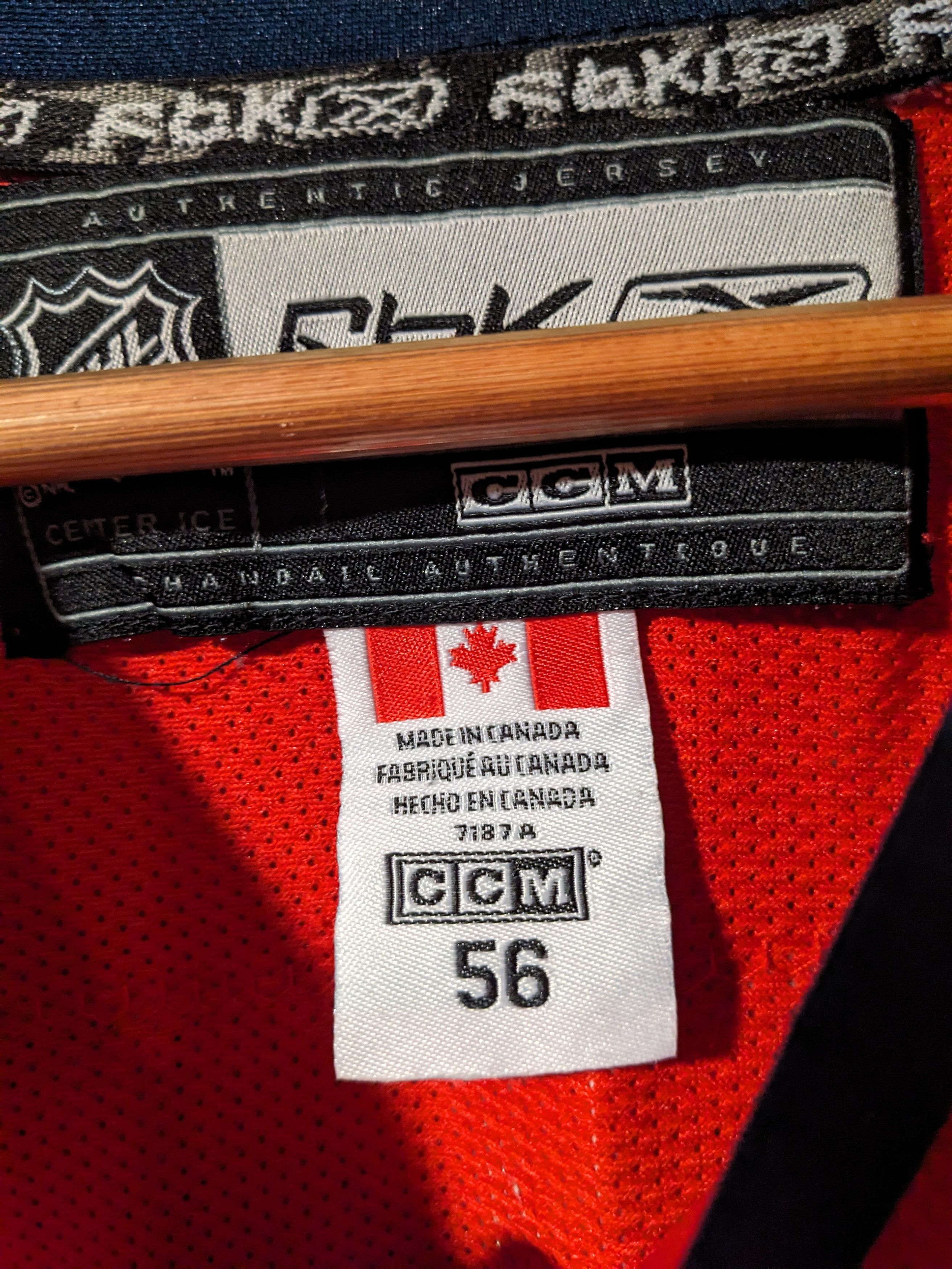 NHL × Vintage Vintage Washington Capital Semin NHL Size 56 Hockey Jersey Size US XL / EU 56 / 4 - 3 Thumbnail