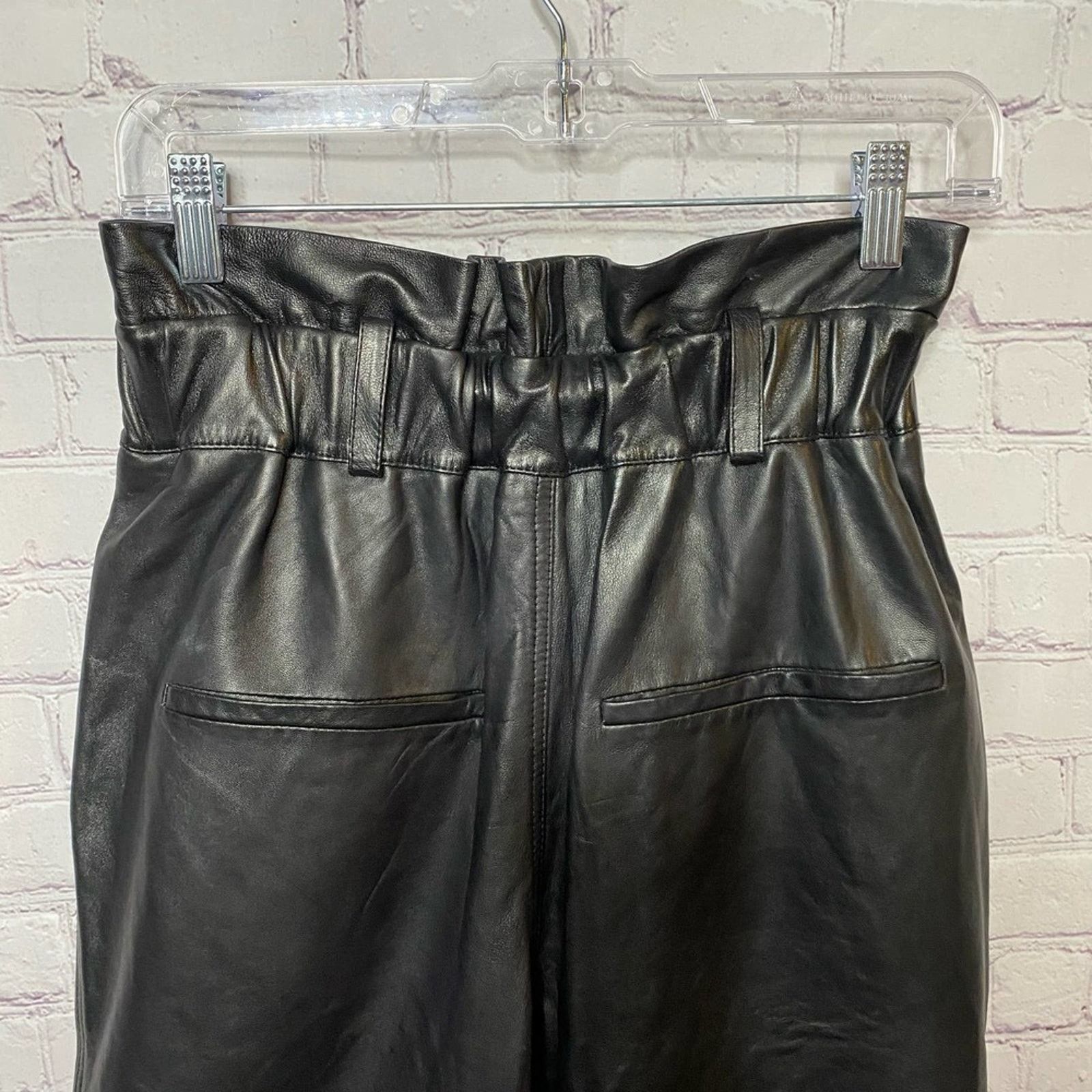 Other NWOT Lamb Leather Walter Baker Pants Size 25" / US 0 / IT 36 - 4 Thumbnail