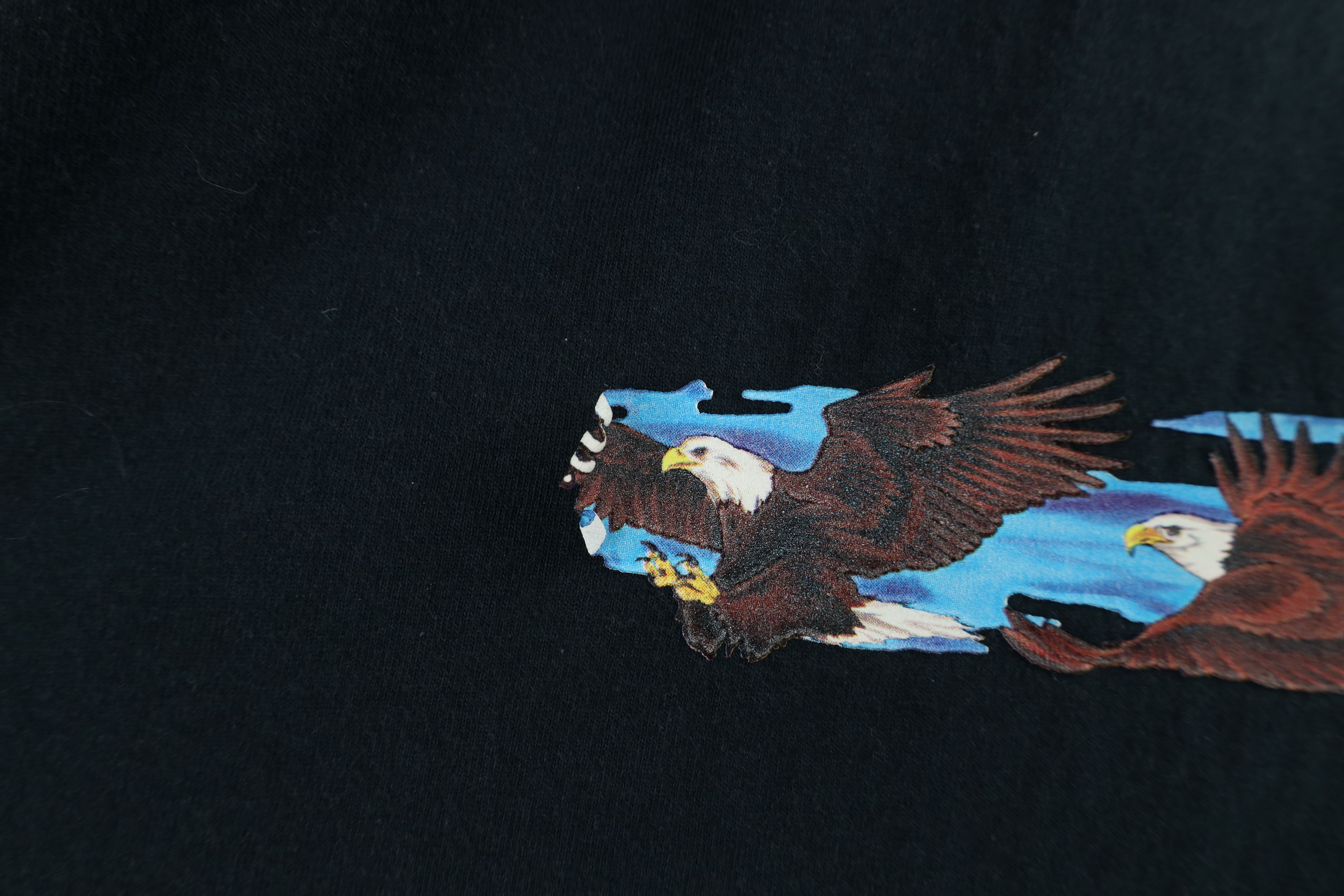 Vintage Vintage 90s Out Destin Florida Eagle Heavyweight T-Shirt Size US XL / EU 56 / 4 - 5 Thumbnail